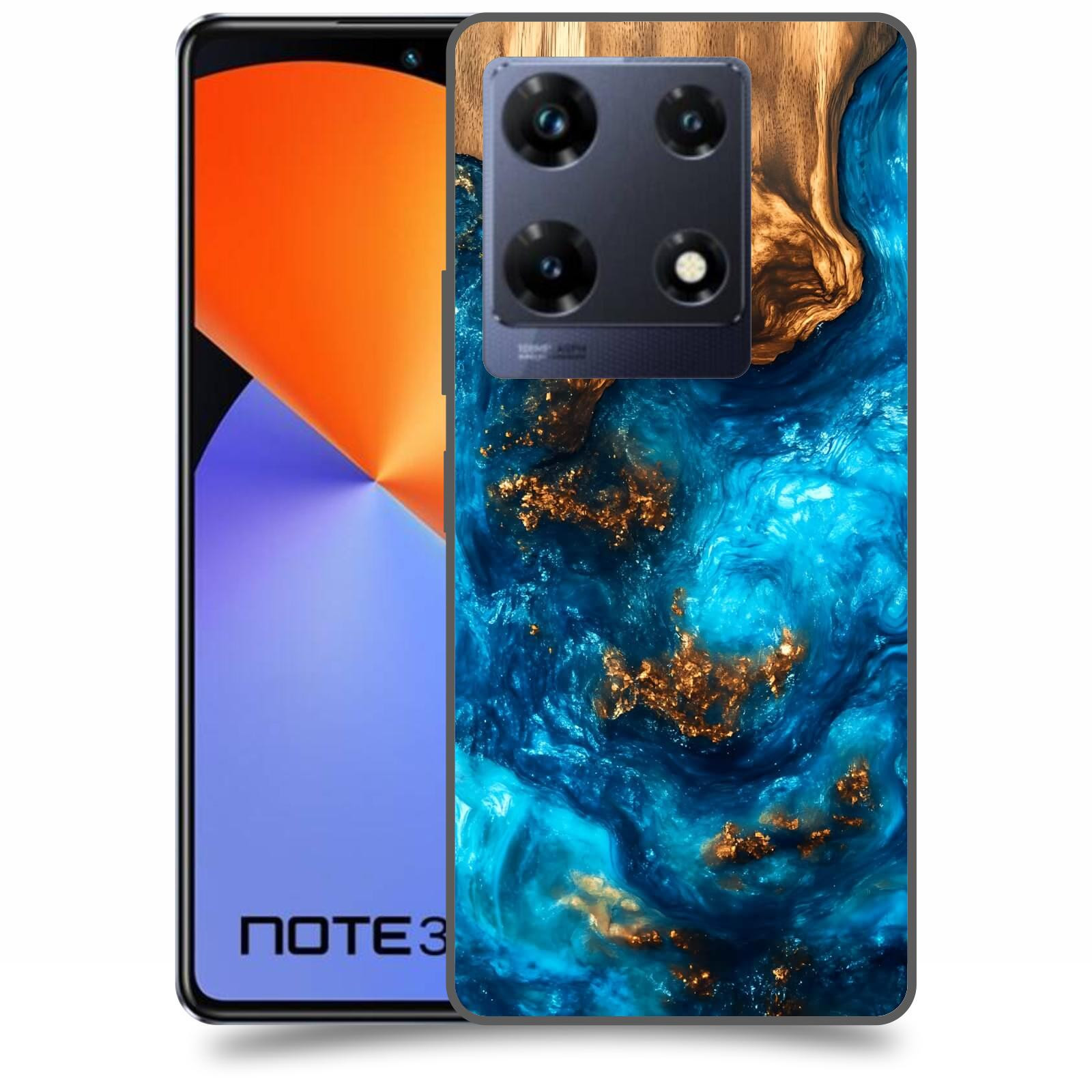 ACOVER Kryt na mobil Infinix Note 30 PRO - Kosmická hloubka