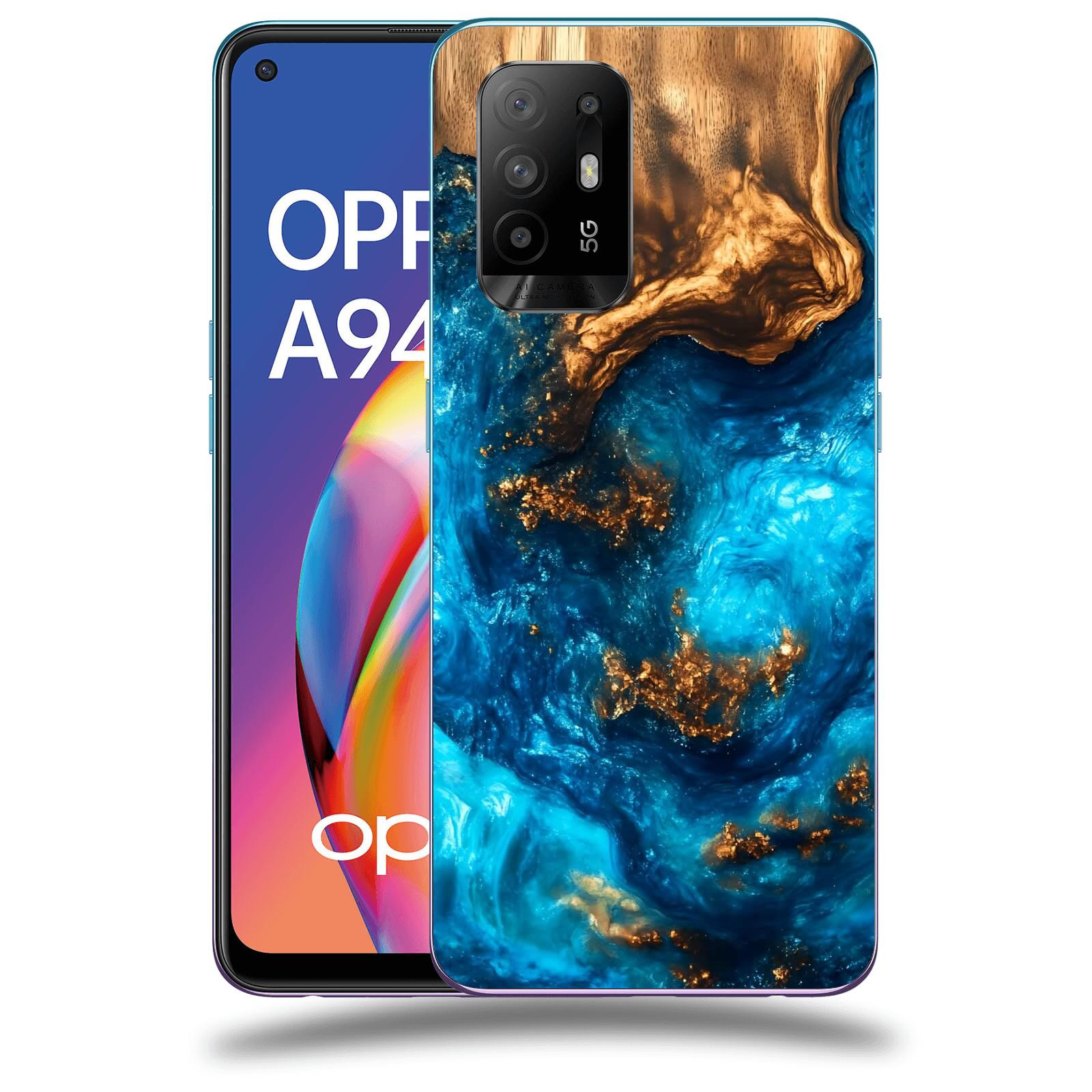ACOVER Kryt na mobil OPPO A94 5G - Kosmická hloubka
