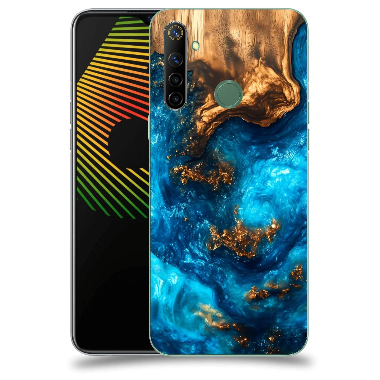 ACOVER Kryt na mobil Realme 6i - Kosmická hloubka