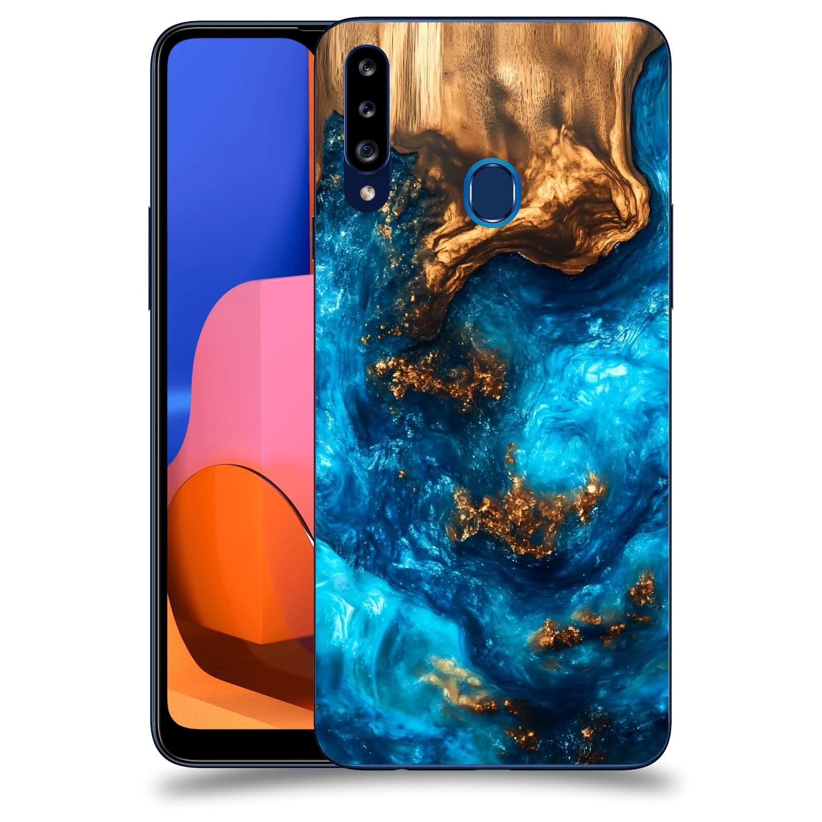 ACOVER Kryt na mobil Samsung Galaxy A20s - Kosmická hloubka