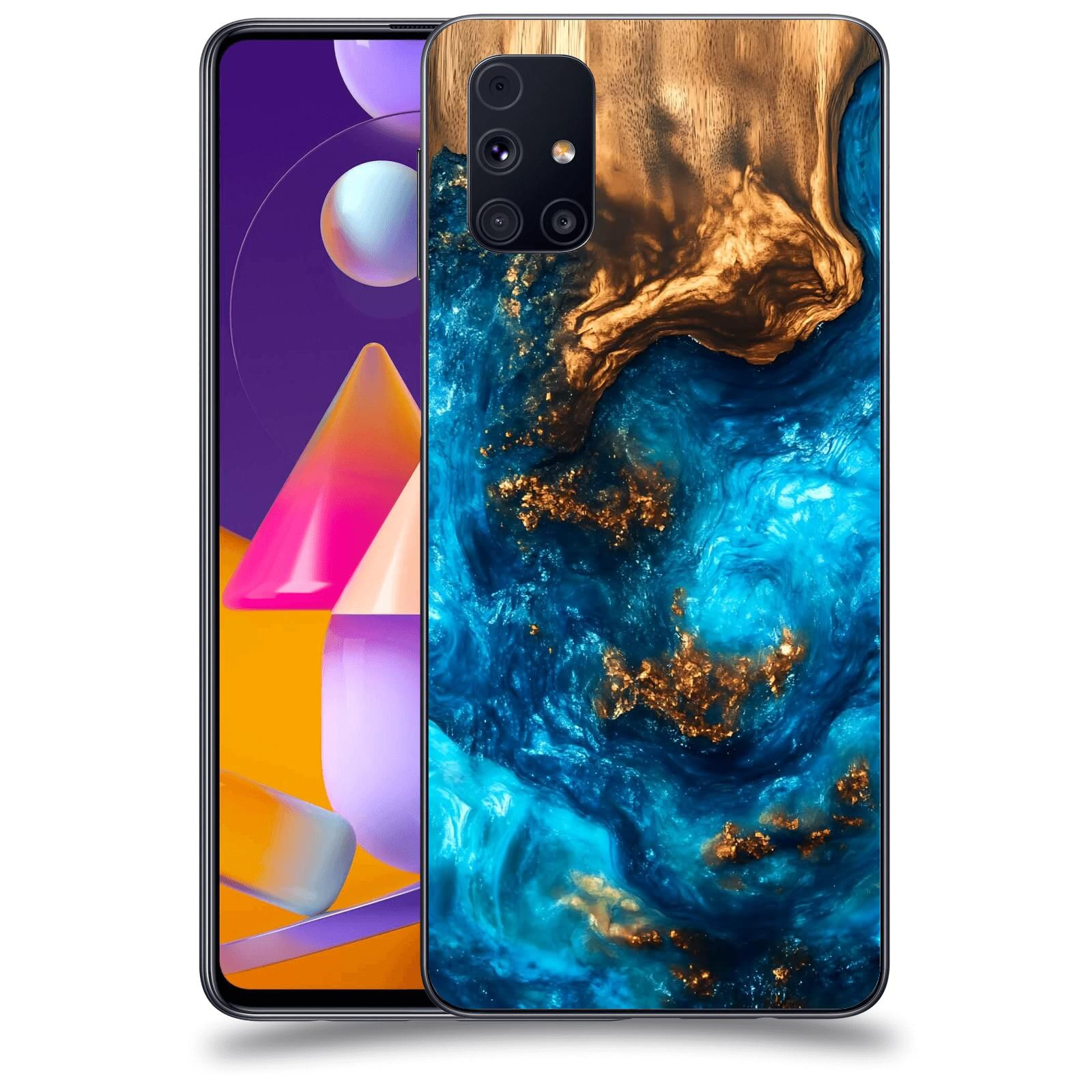 ACOVER Kryt na mobil Samsung Galaxy M31s - Kosmická hloubka