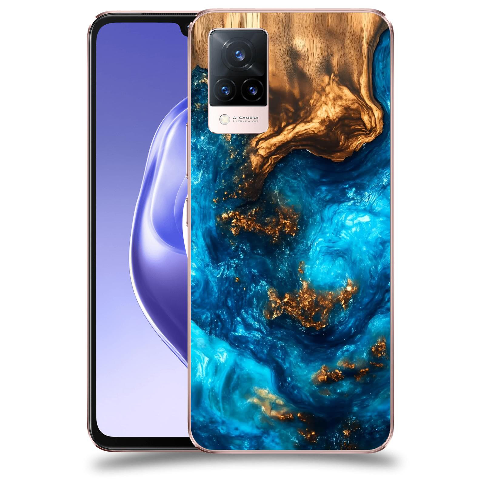 ACOVER Kryt na mobil Vivo V21 5G - Kosmická hloubka