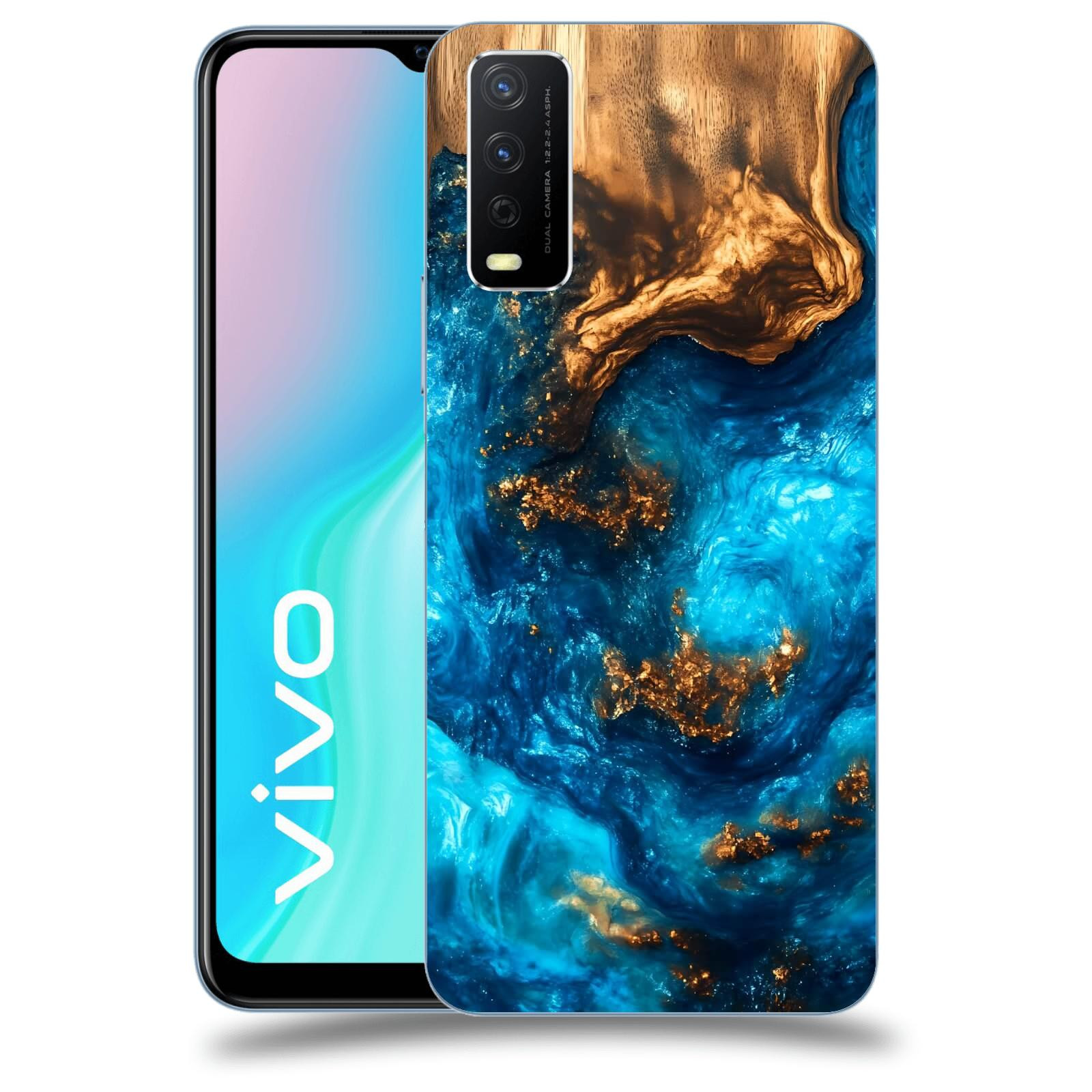 ACOVER Kryt na mobil Vivo Y11s - Kosmická hloubka