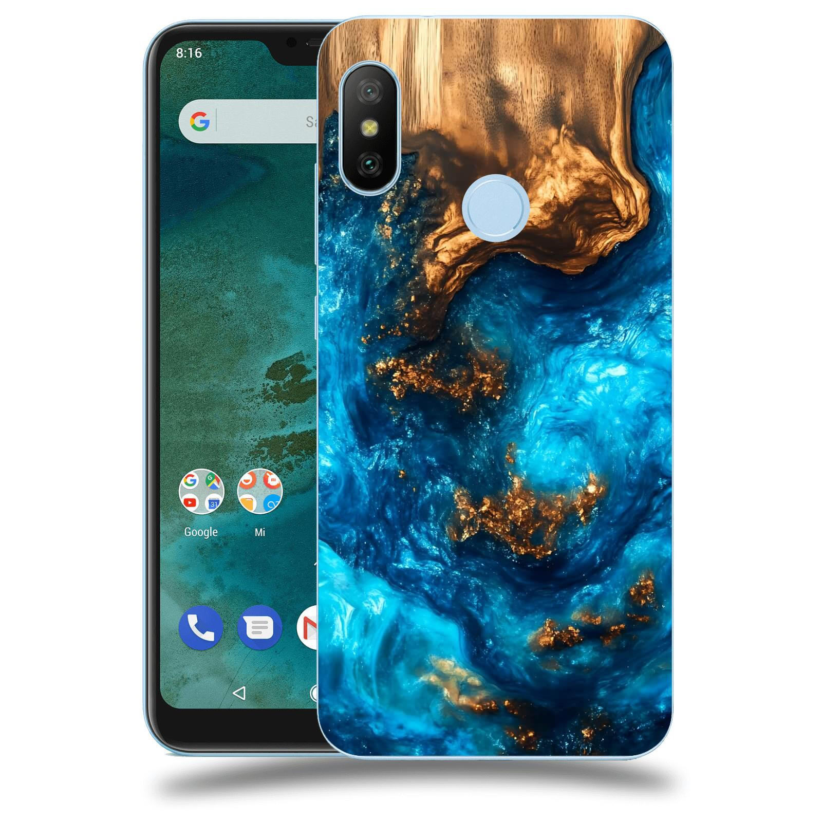 ACOVER Kryt na mobil Xiaomi Mi A2 Lite - Kosmická hloubka