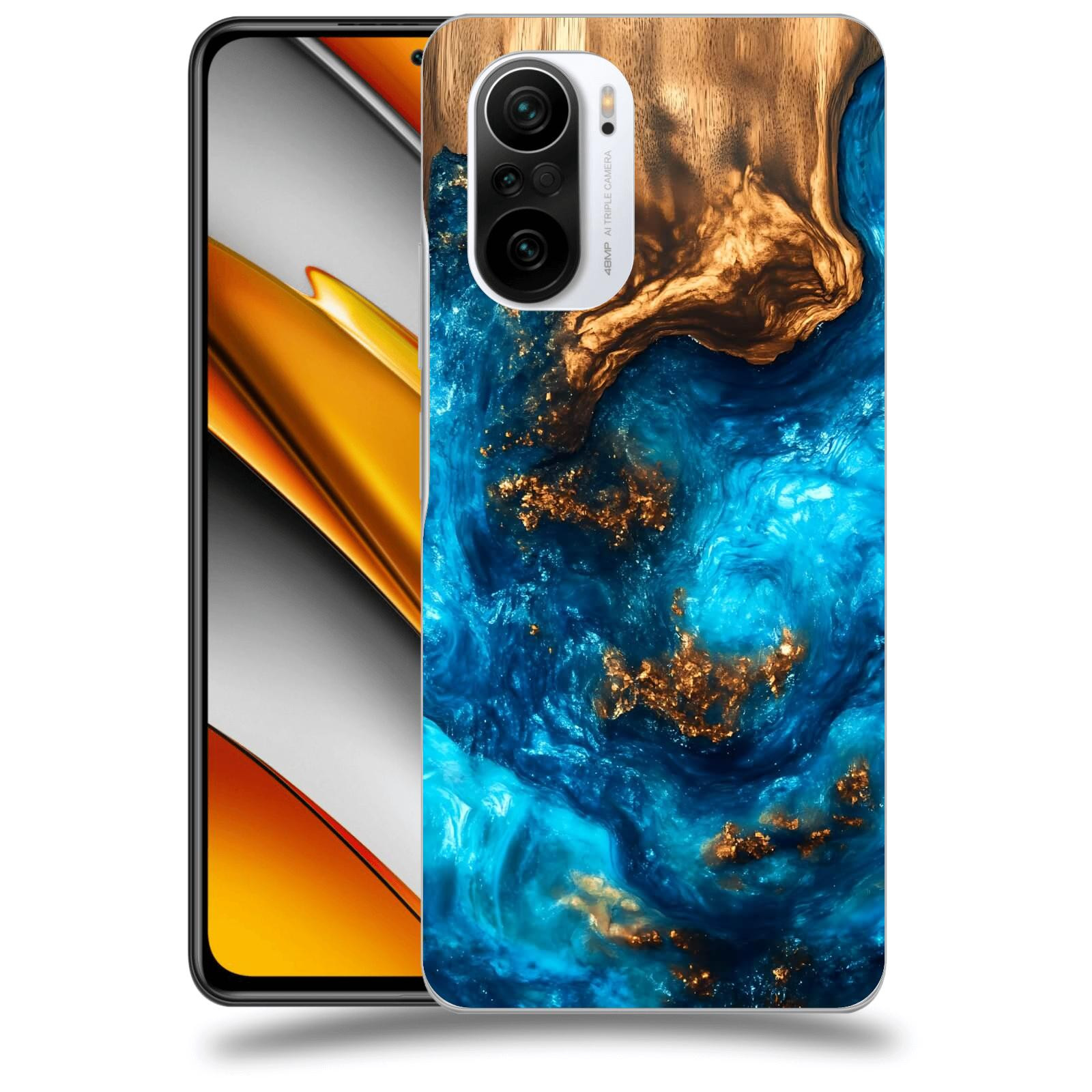 ACOVER Kryt na mobil Xiaomi Poco F3 - Kosmická hloubka