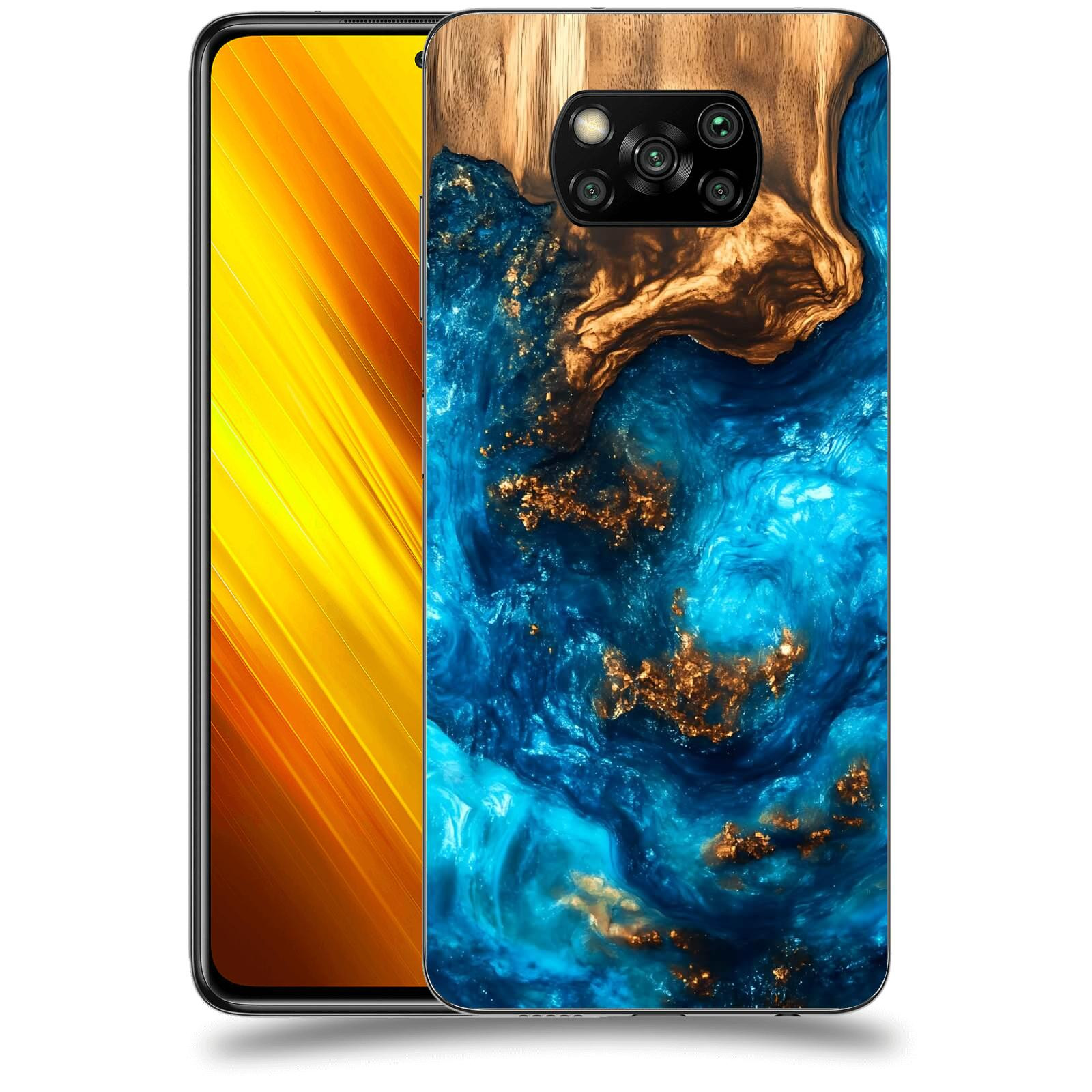 ACOVER Kryt na mobil Xiaomi Poco X3 - Kosmická hloubka