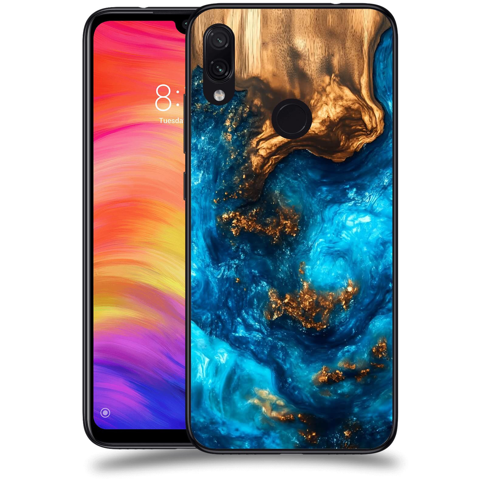 ACOVER Kryt na mobil Xiaomi Redmi Note 7 - Kosmická hloubka