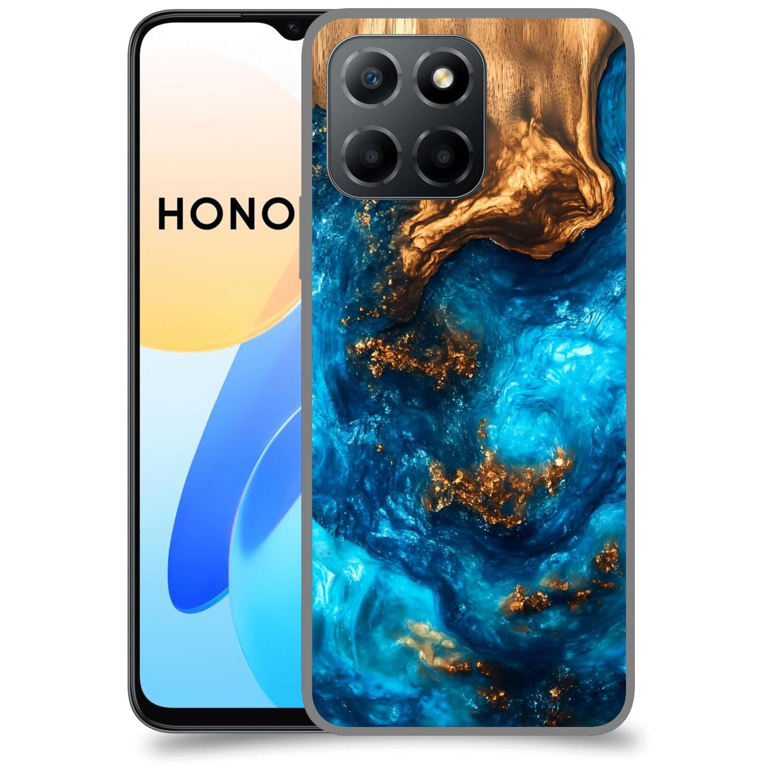 ACOVER Kryt na mobil Honor X8 4G - Kosmická hloubka