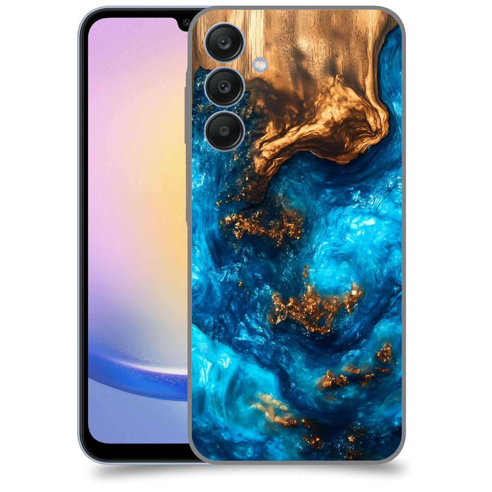 ACOVER Kryt na mobil Samsung Galaxy A25 5G - Kosmická hloubka