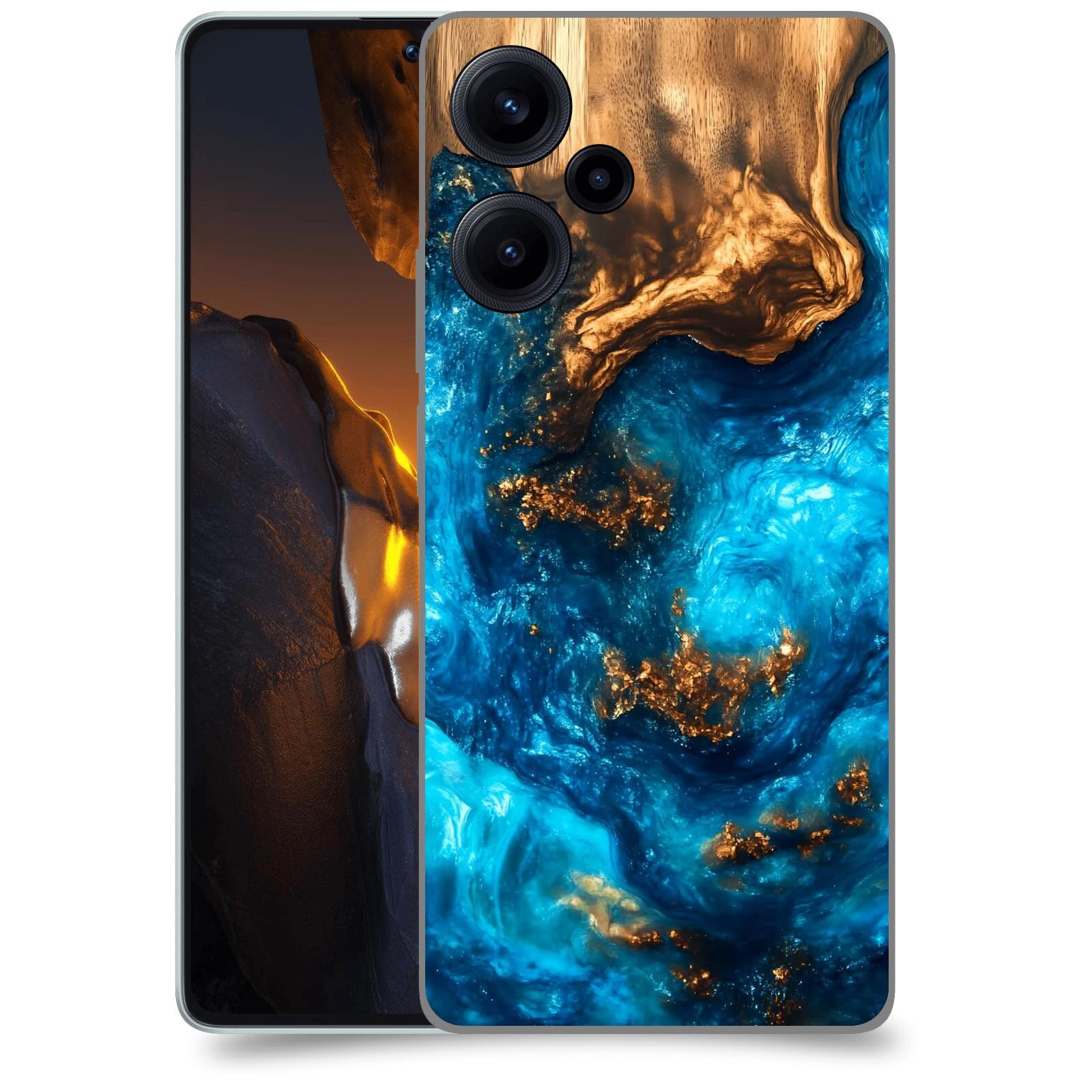 ACOVER Kryt na mobil Xiaomi Poco F5 - Kosmická hloubka