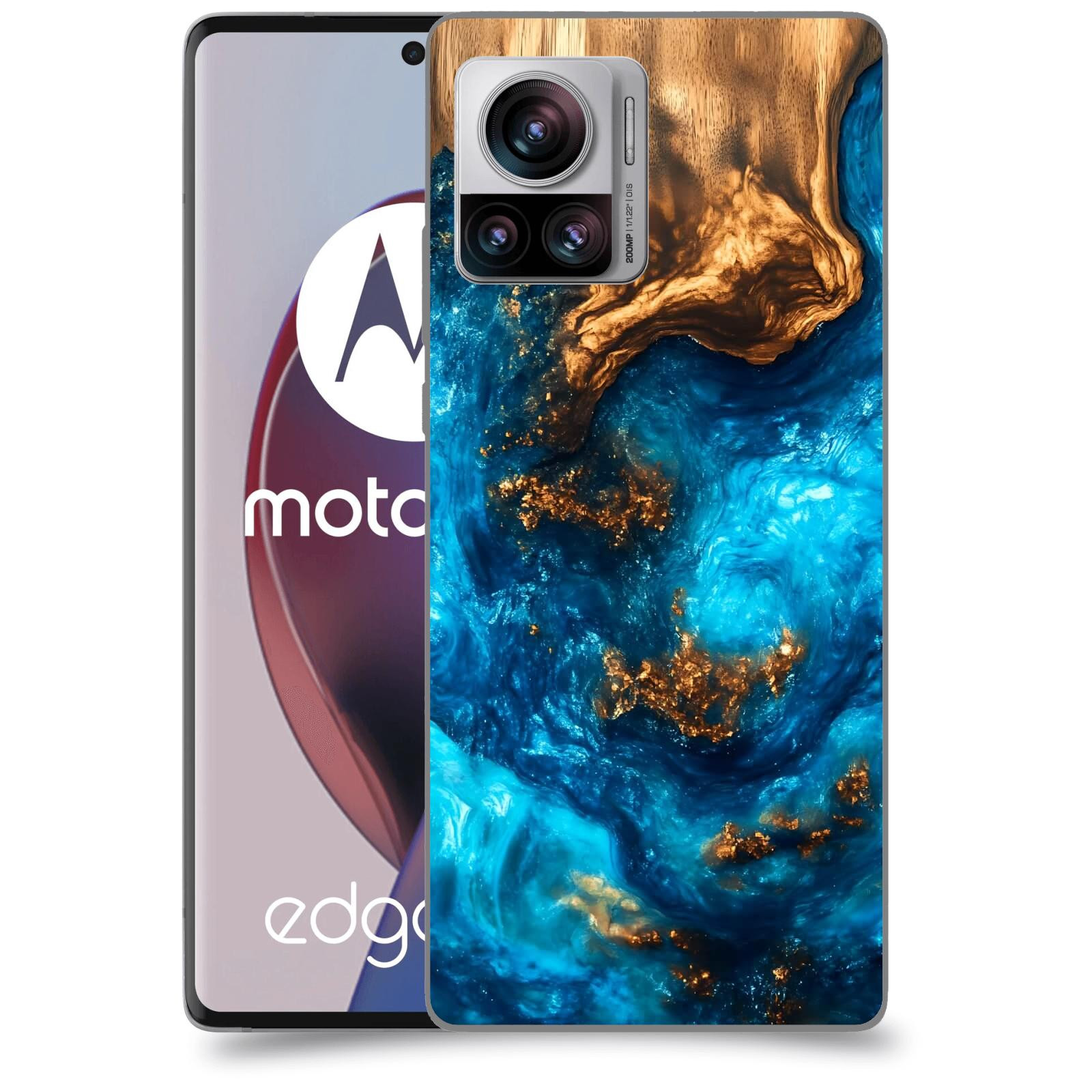 ACOVER Kryt na mobil Motorola Edge 30 Ultra - Kosmická hloubka