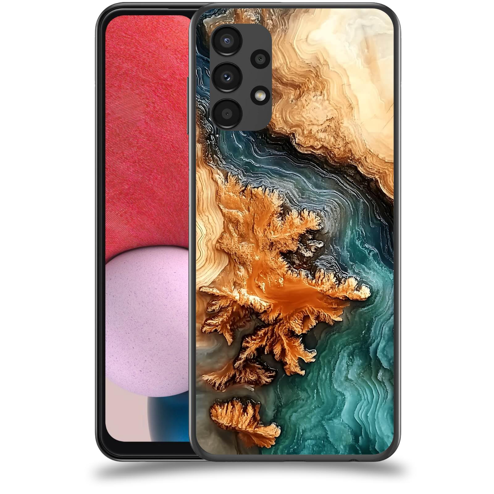 ACOVER Kryt na mobil Samsung Galaxy A13 4G A135 - Minerální tok
