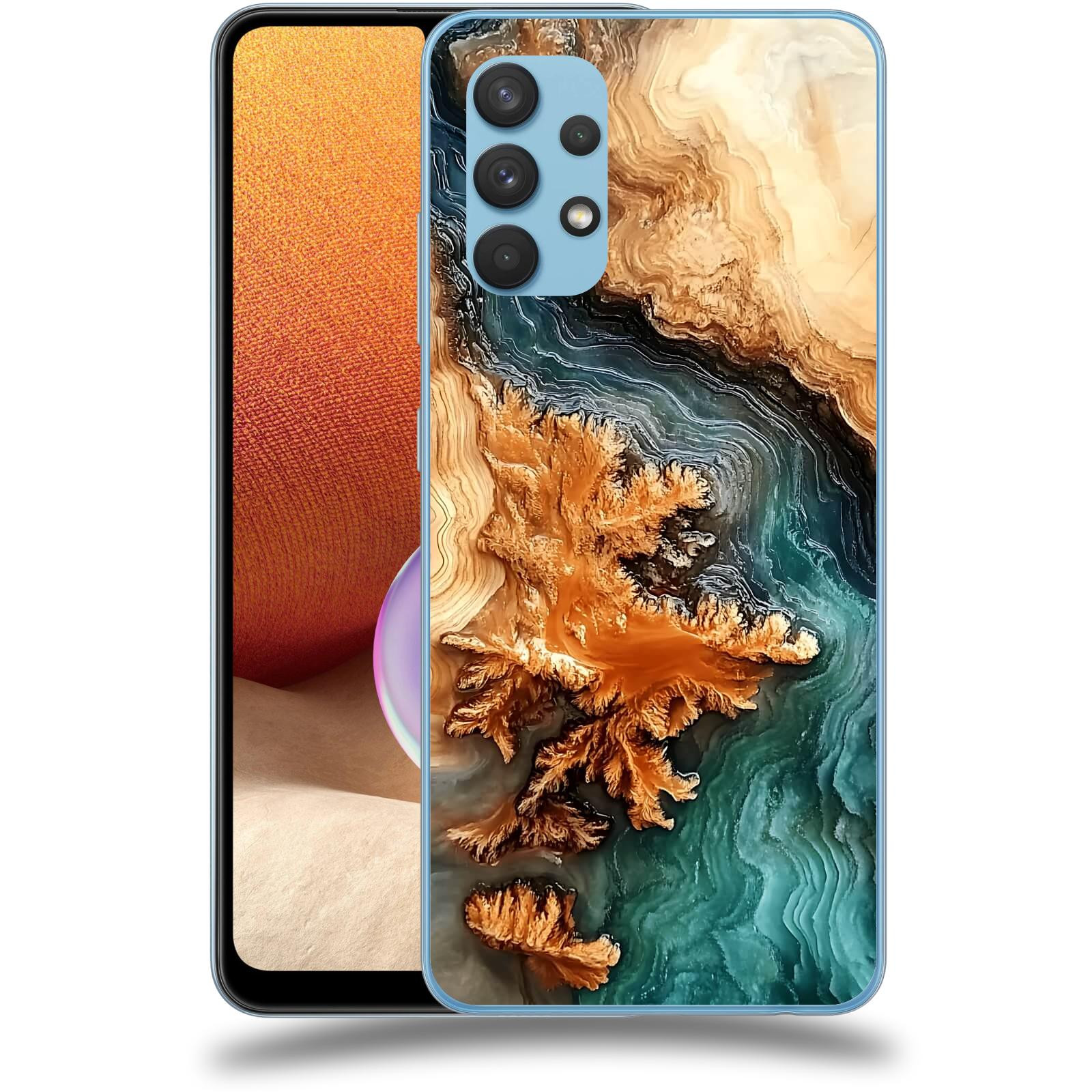 ACOVER Kryt na mobil Samsung Galaxy A32 4G SM-A325F - Minerální tok