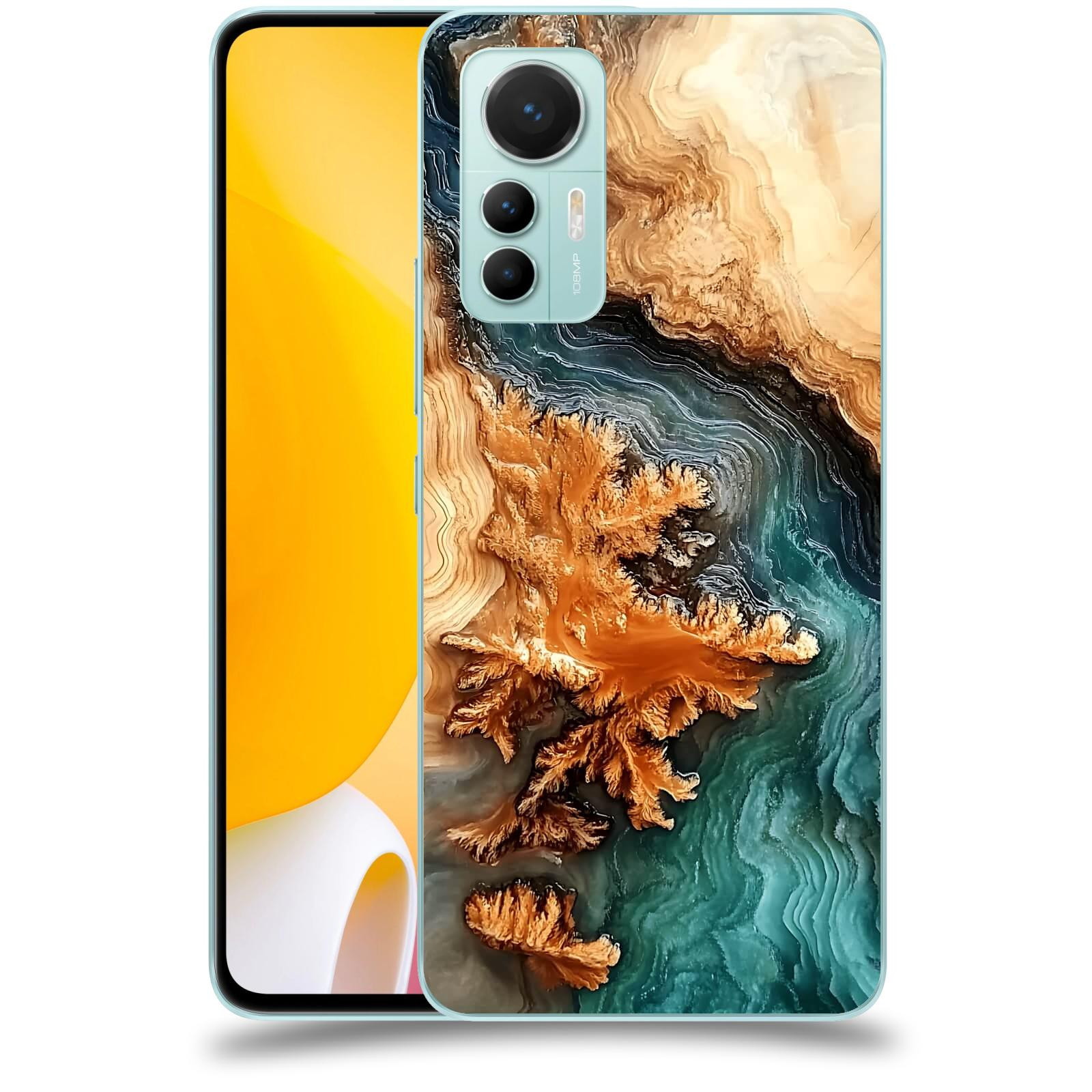 ACOVER Kryt na mobil Xiaomi 12 Lite - Minerální tok