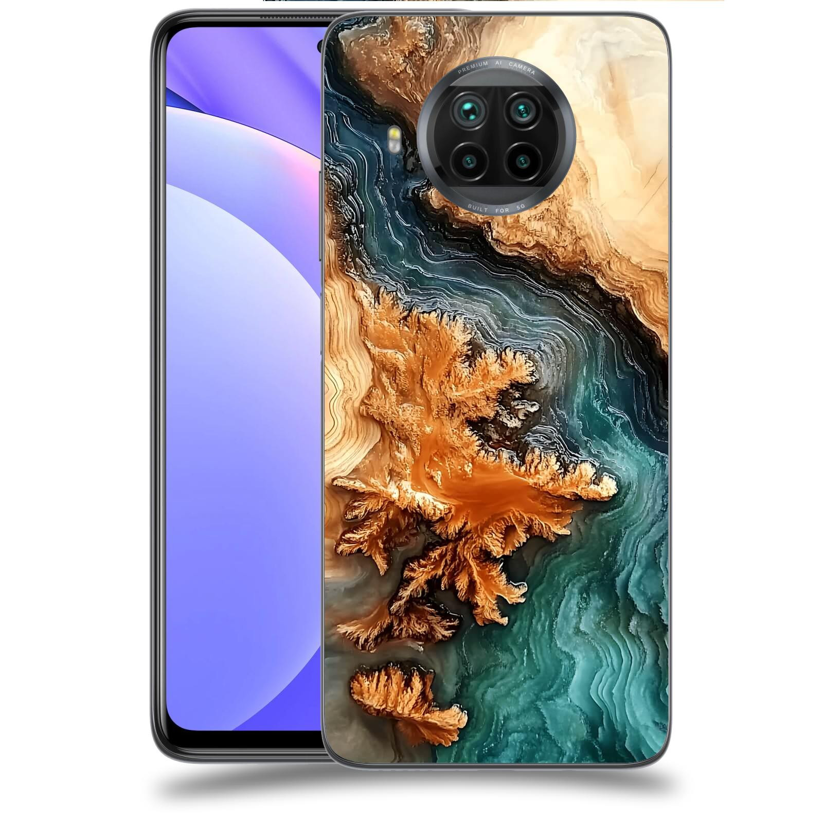 ACOVER Kryt na mobil Xiaomi Mi 10T Lite - Minerální tok