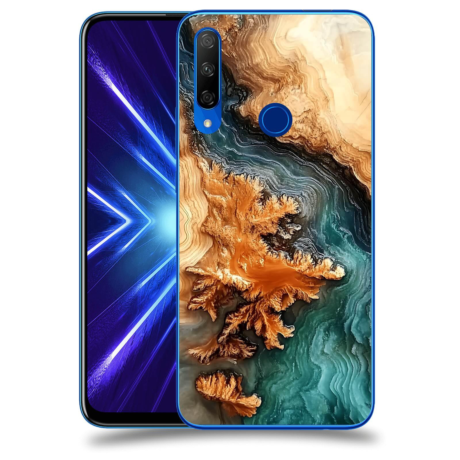 ACOVER Kryt na mobil Honor 9X - Minerální tok