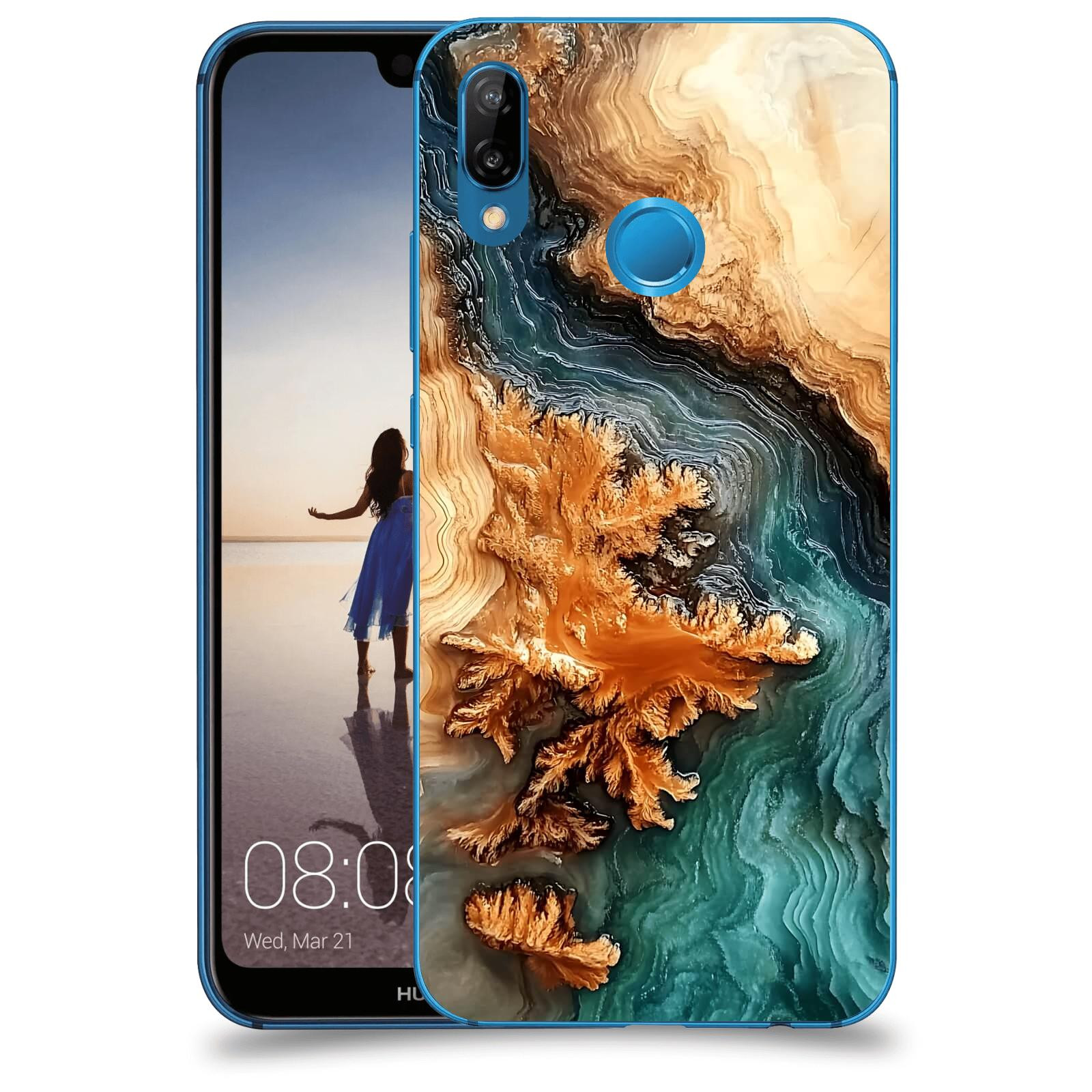 ACOVER Kryt na mobil Huawei P20 Lite - Minerální tok