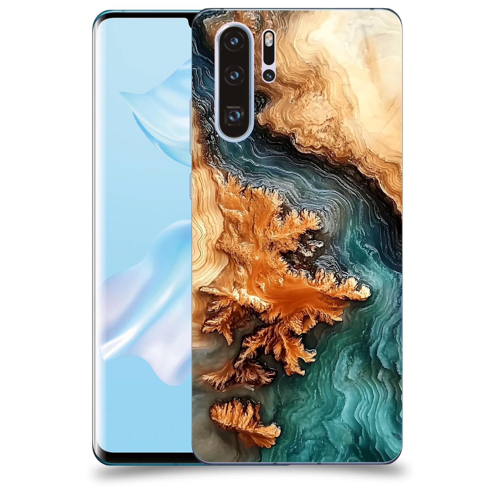 ACOVER Kryt na mobil Huawei P30 - Minerální tok