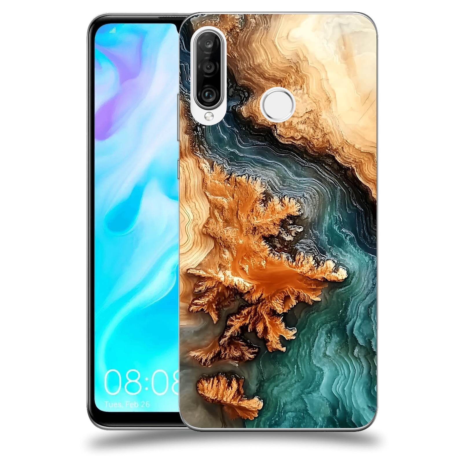 ACOVER Kryt na mobil Huawei P30 Lite - Minerální tok