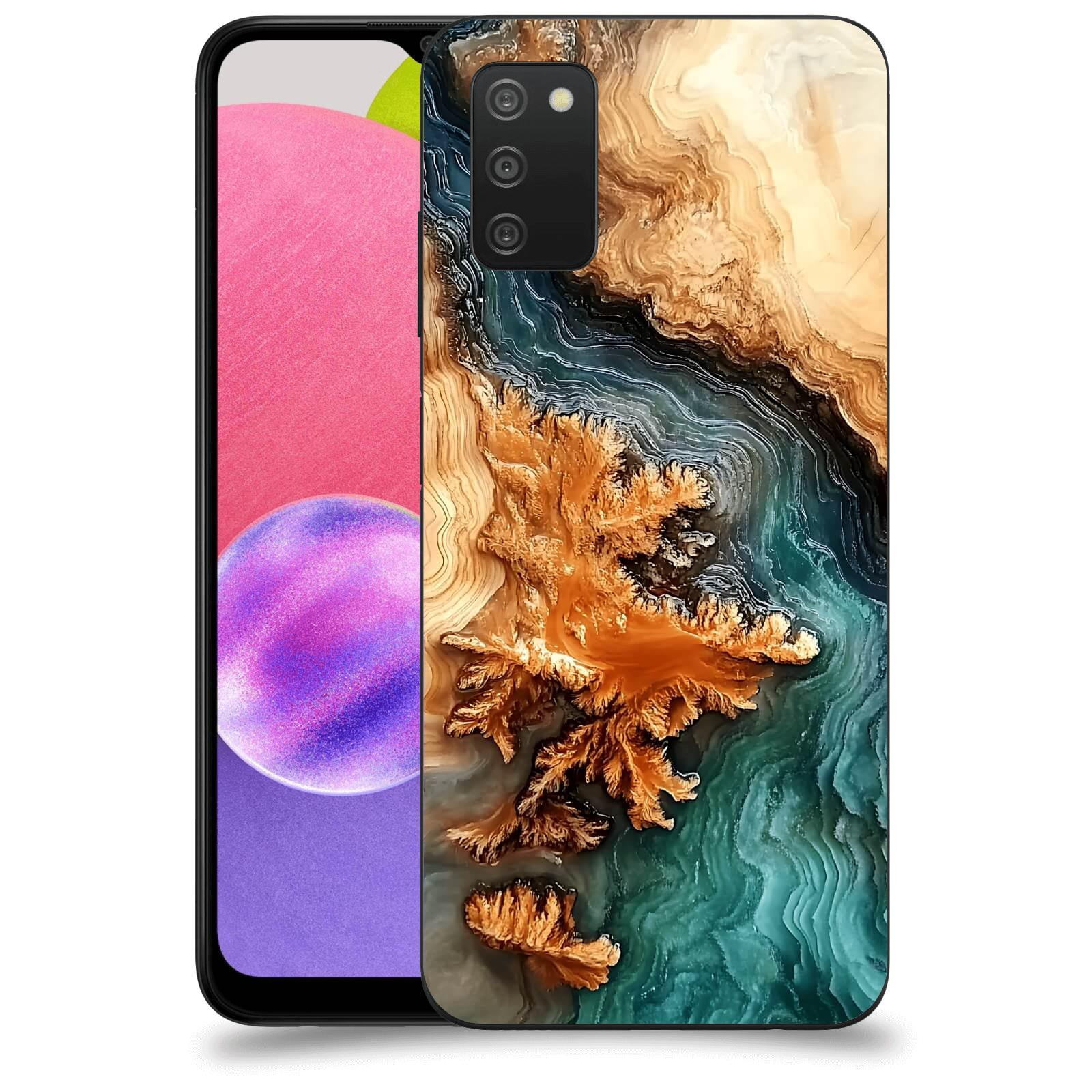 ACOVER Kryt na mobil Samsung Galaxy A03s A037G - Minerální tok
