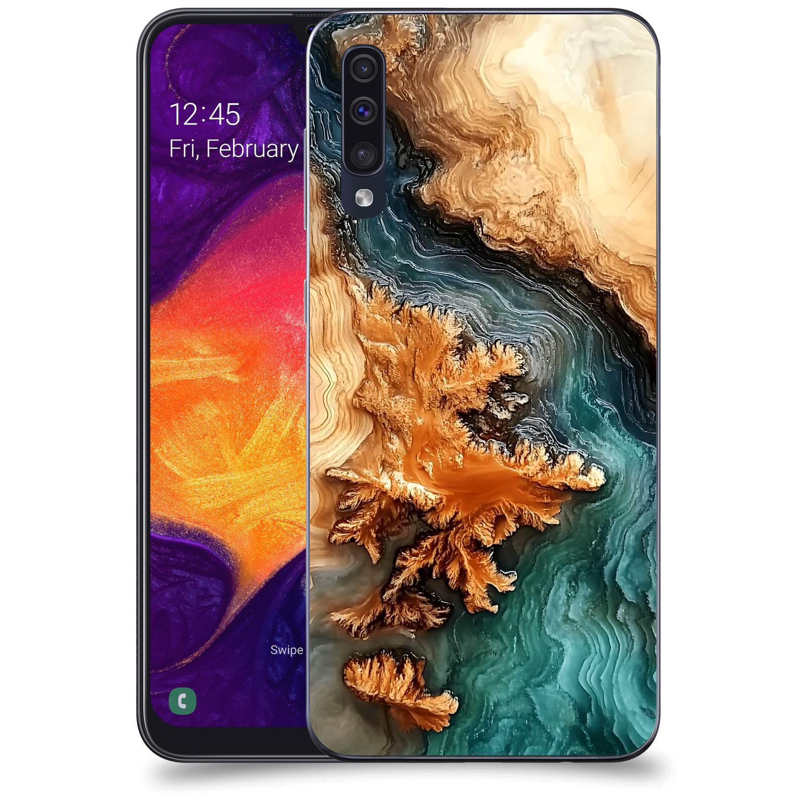 ACOVER Kryt na mobil Samsung Galaxy A50 A505F - Minerální tok