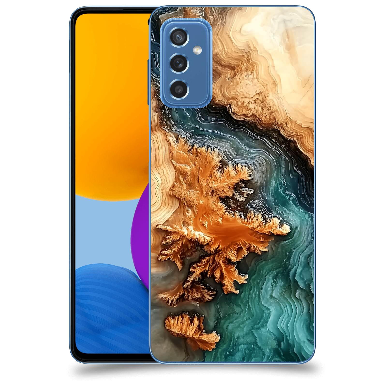 ACOVER Kryt na mobil Samsung Galaxy M52 5G - Minerální tok