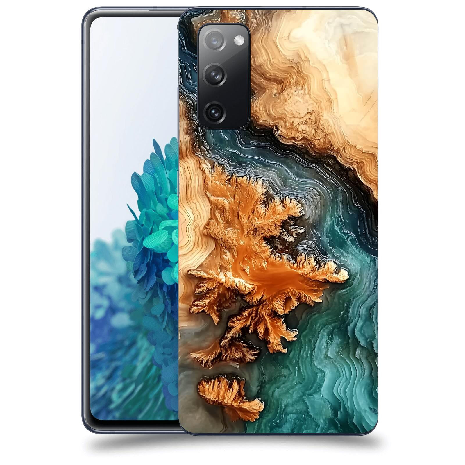 ACOVER Kryt na mobil Samsung Galaxy S20 FE - Minerální tok