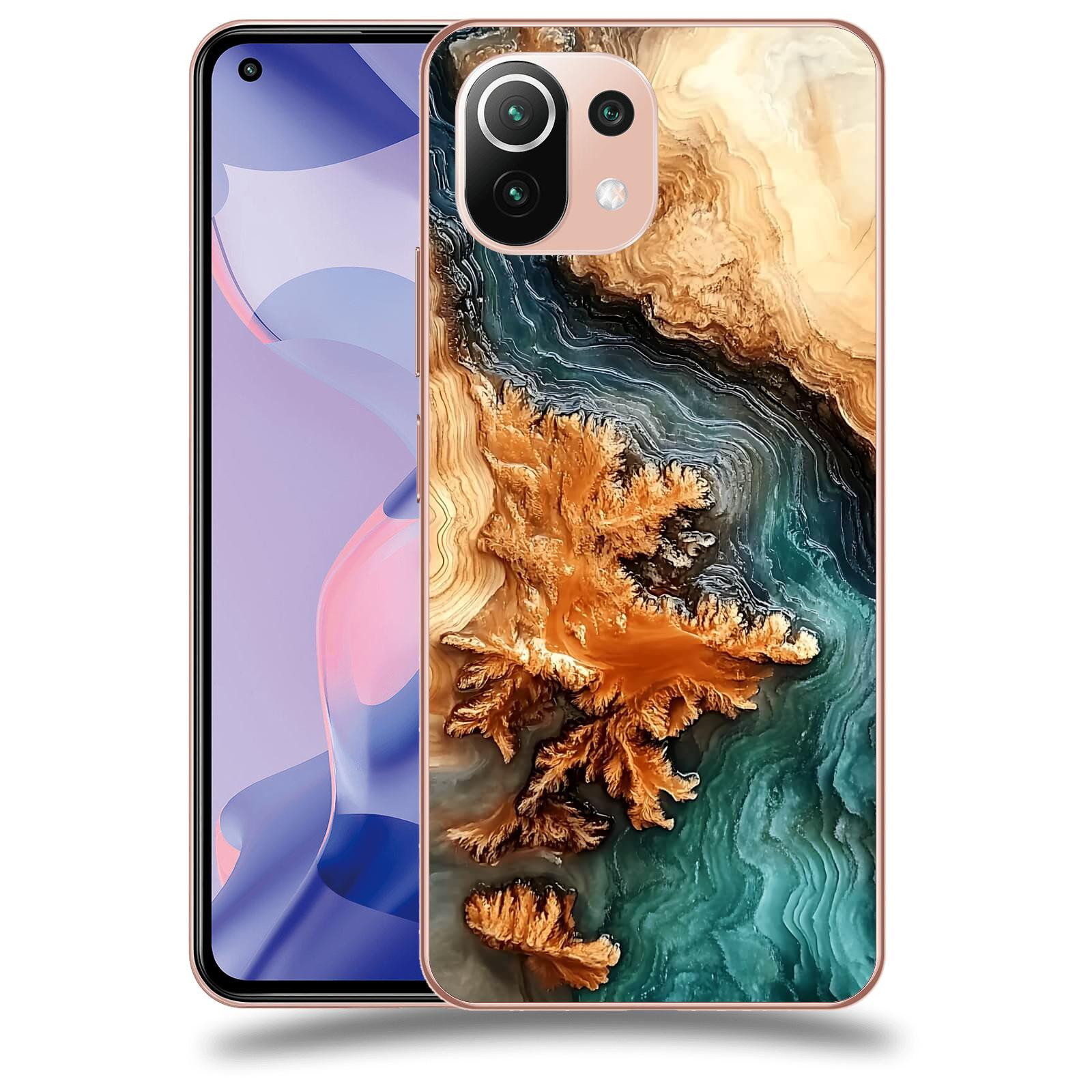 ACOVER Kryt na mobil Xiaomi 11 Lite 5G NE - Minerální tok