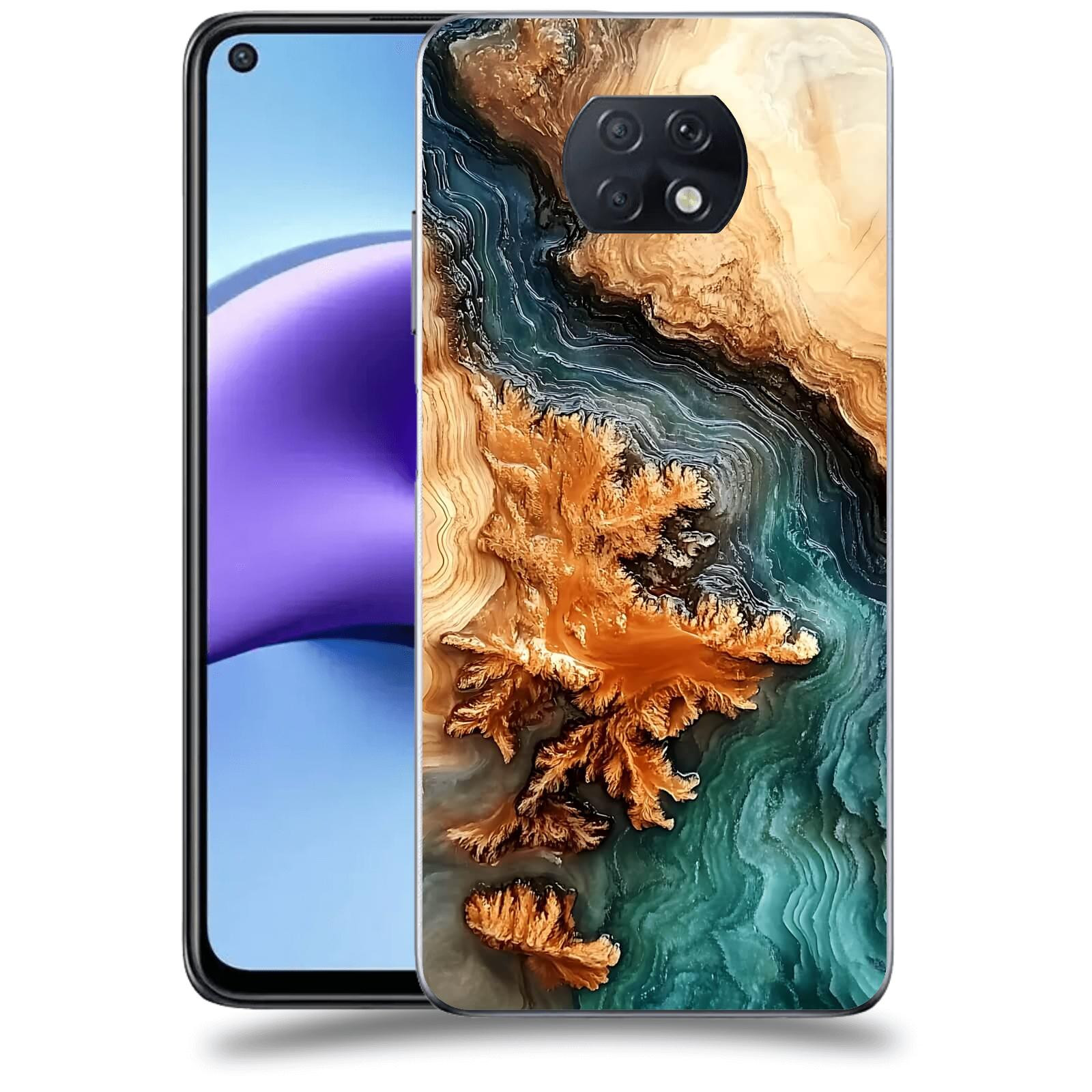 ACOVER Kryt na mobil Xiaomi Redmi Note 9T - Minerální tok