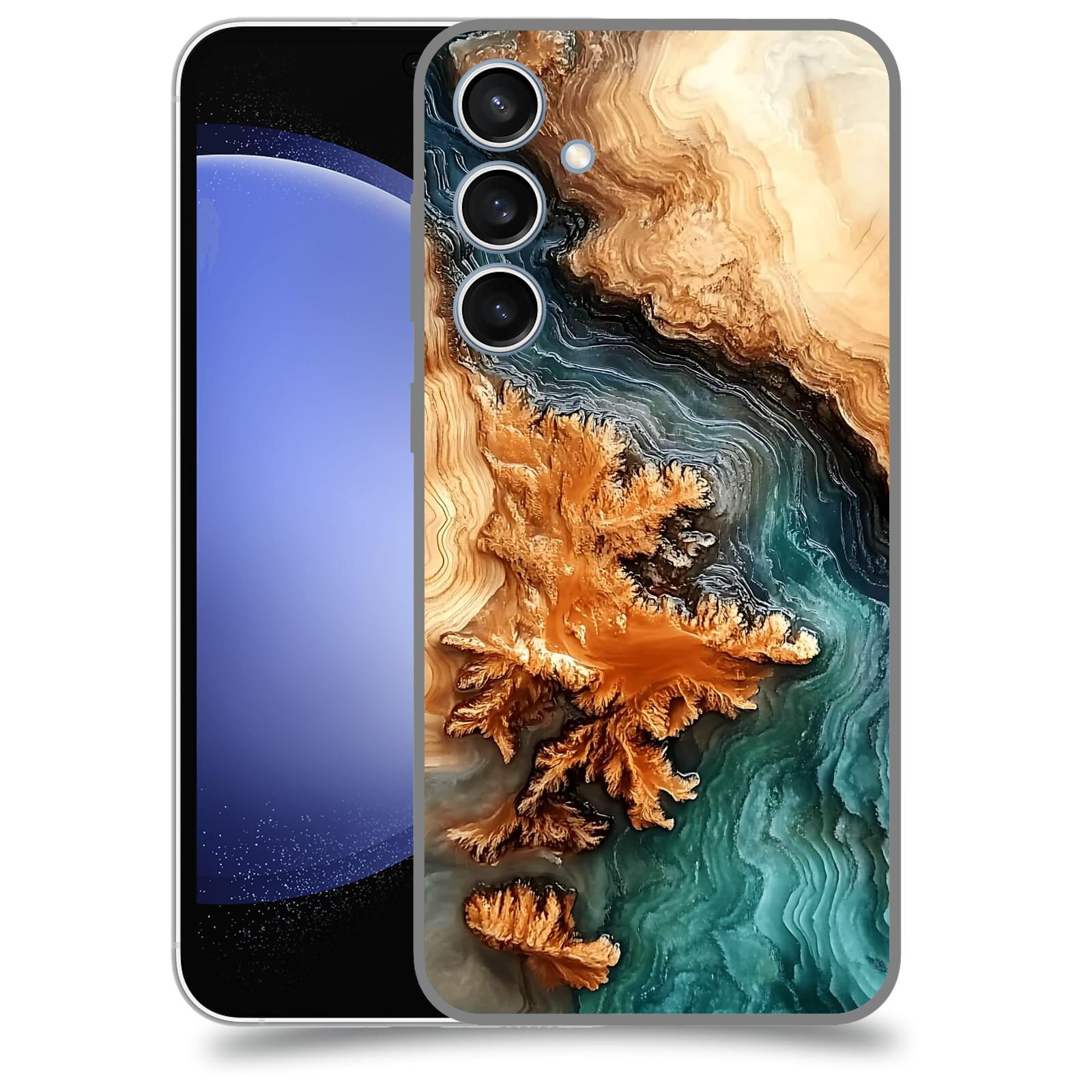 ACOVER Kryt na mobil Samsung Galaxy S23 FE - Minerální tok