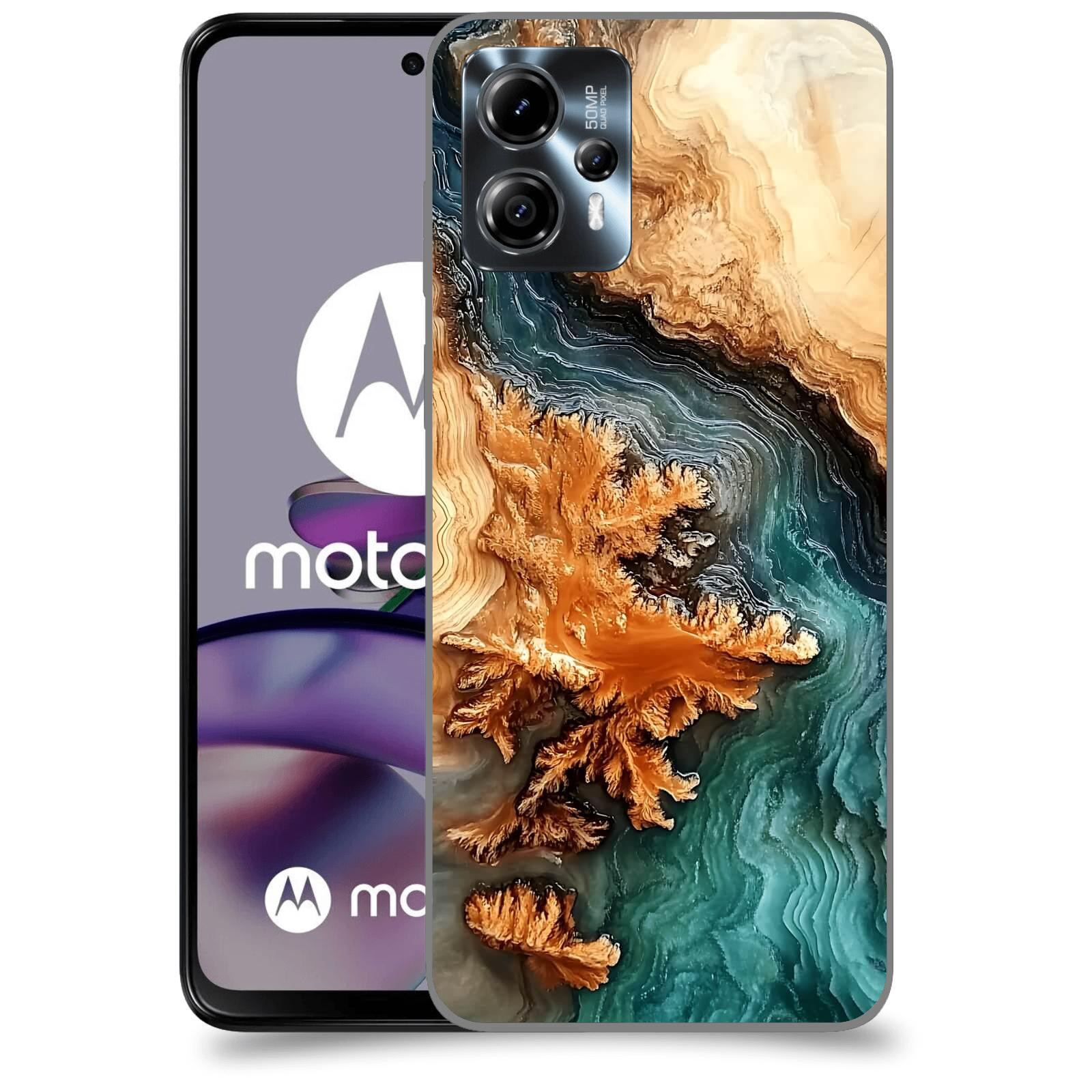 ACOVER Kryt na mobil Motorola Moto G13 - Minerální tok