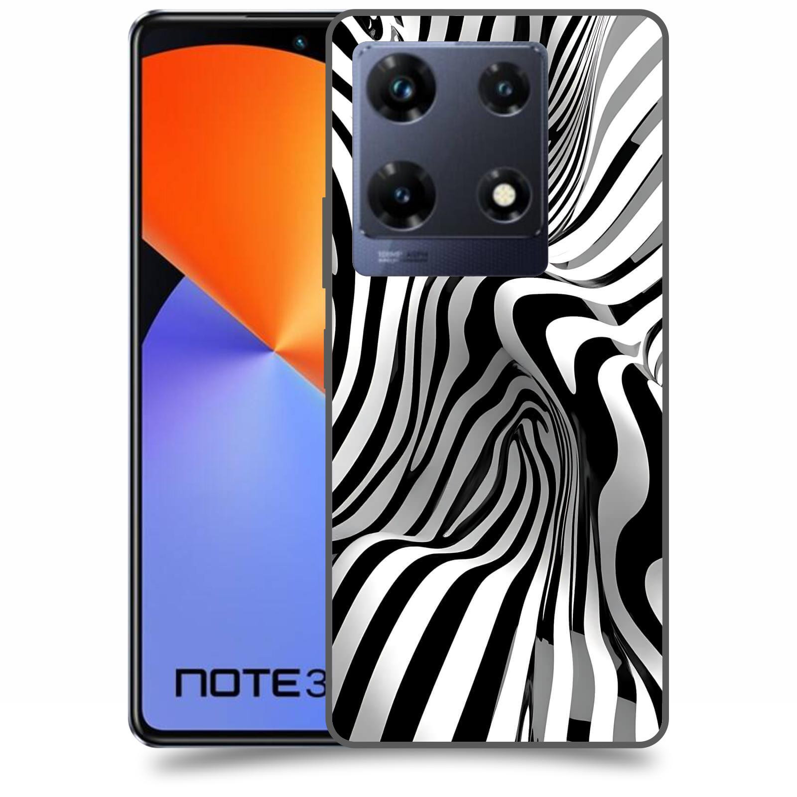 ACOVER Kryt na mobil Infinix Note 30 PRO - Deformace a Iluze