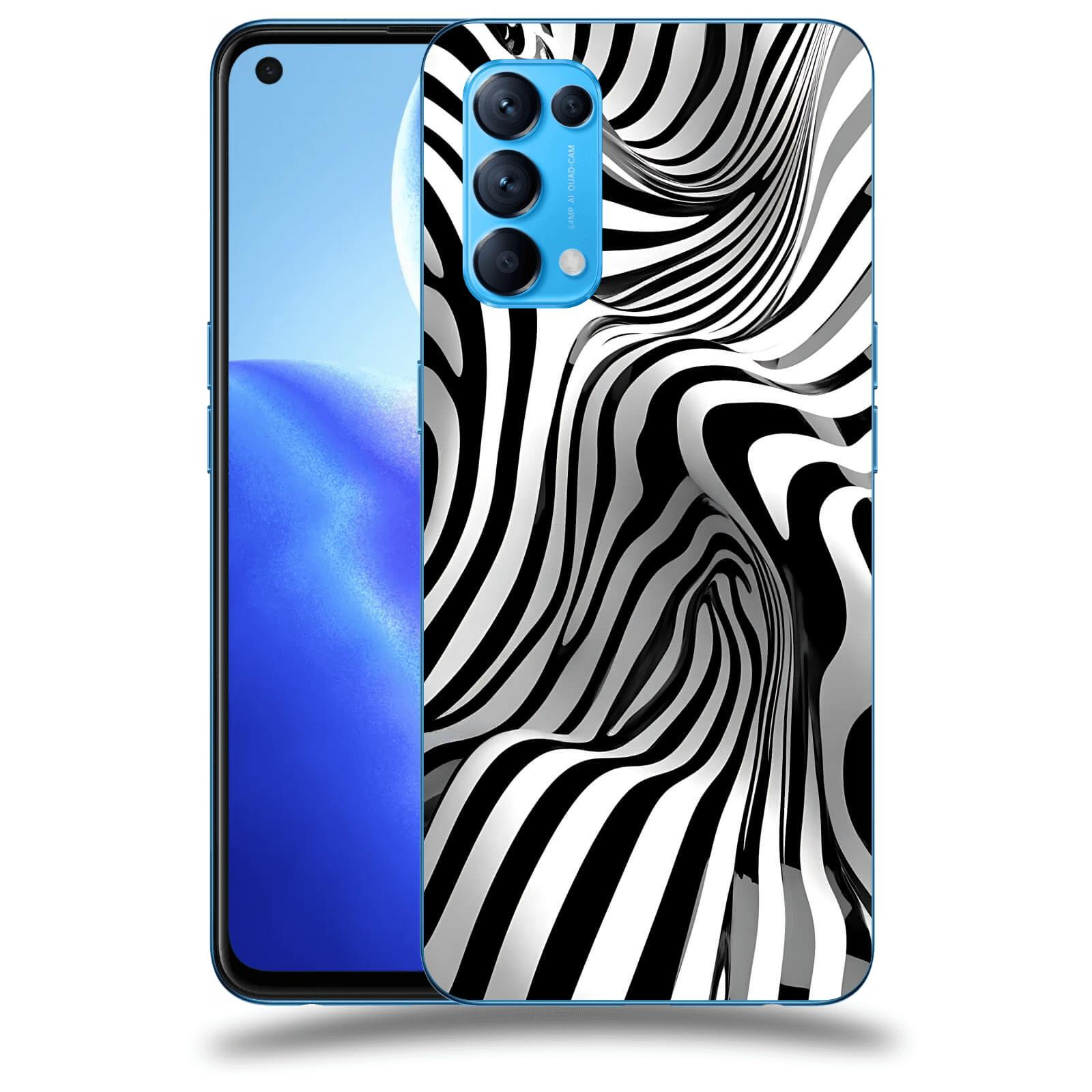 ACOVER Kryt na mobil OPPO Reno 5 5G - Deformace a Iluze