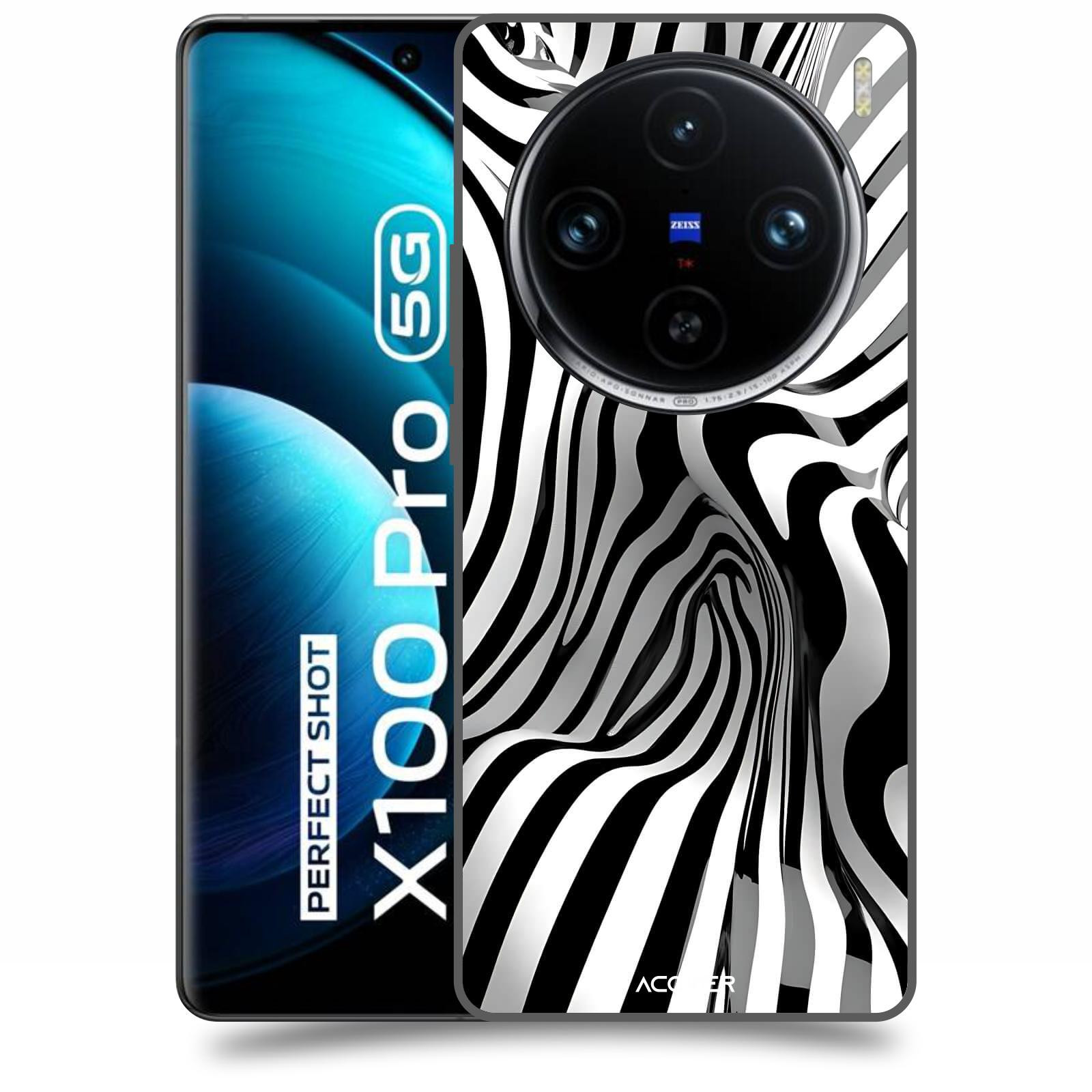 ACOVER Kryt na mobil Vivo X100 Pro - Deformace a Iluze