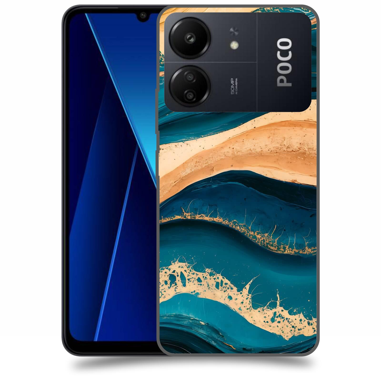 ACOVER Kryt na mobil Poco C65 - Energie a Plynutí