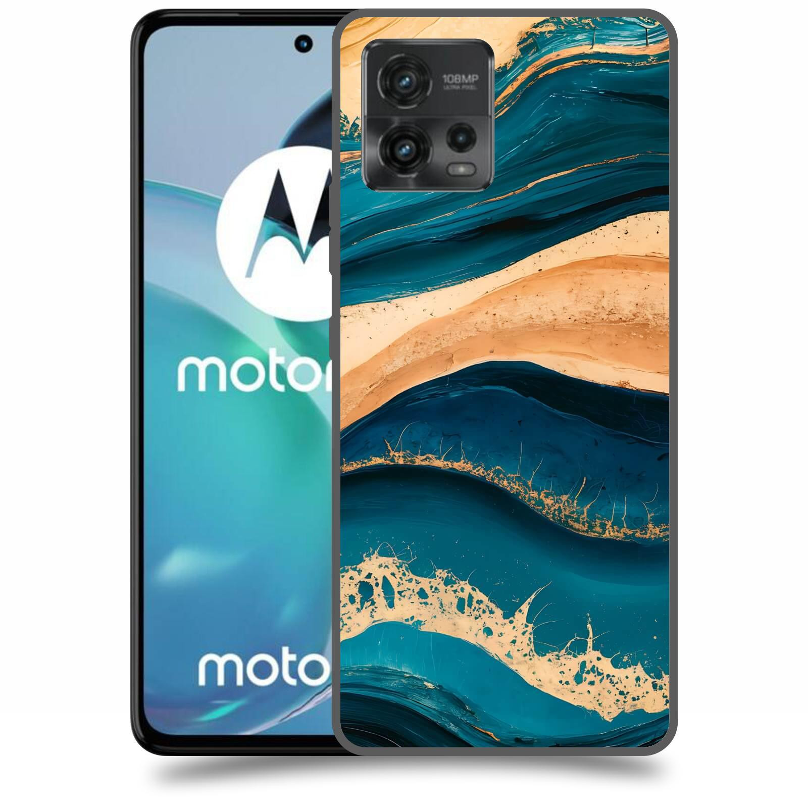 ACOVER Kryt na mobil Motorola Moto G72 - Energie a Plynutí