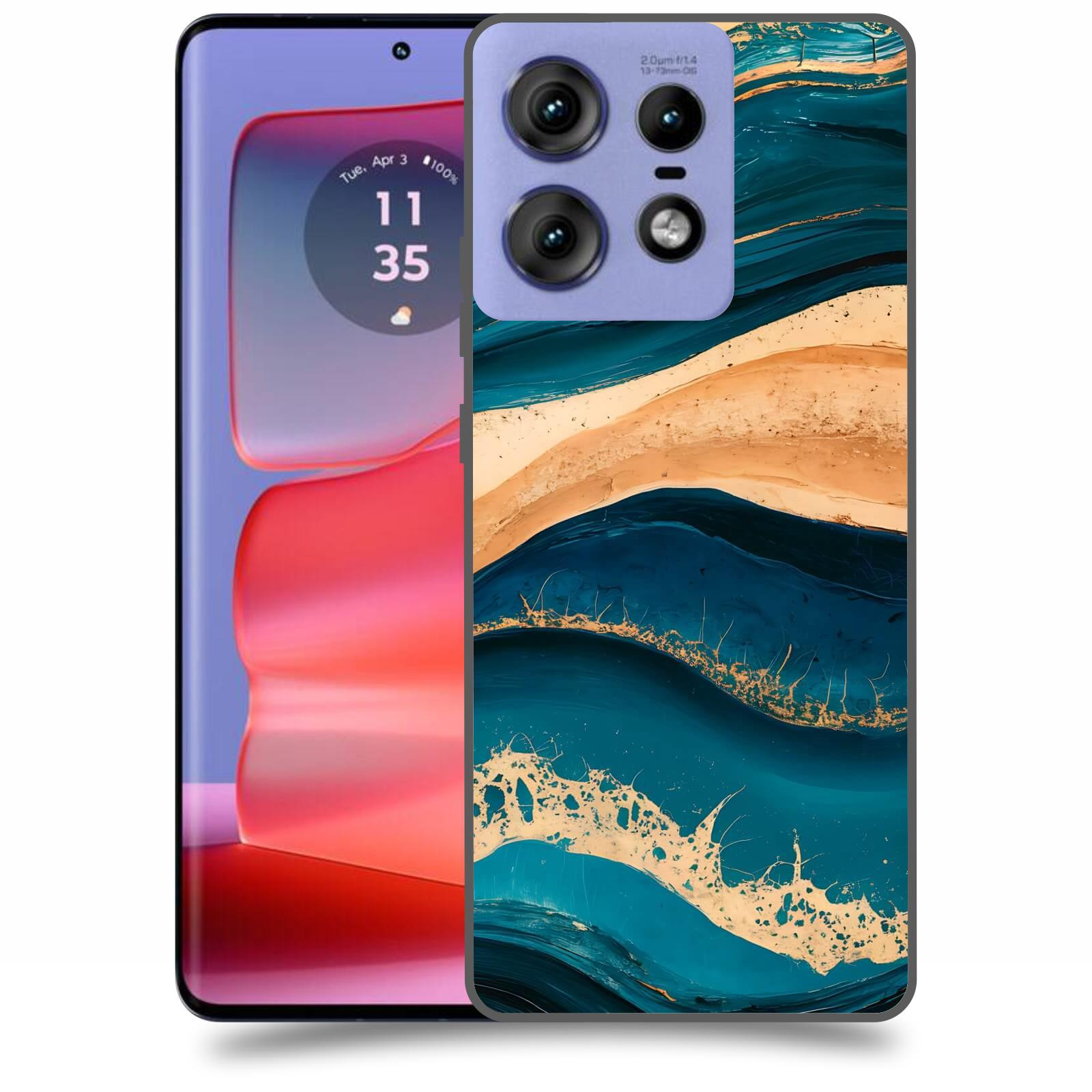 ACOVER Kryt na mobil Motorola Edge 50 Pro - Energie a Plynutí