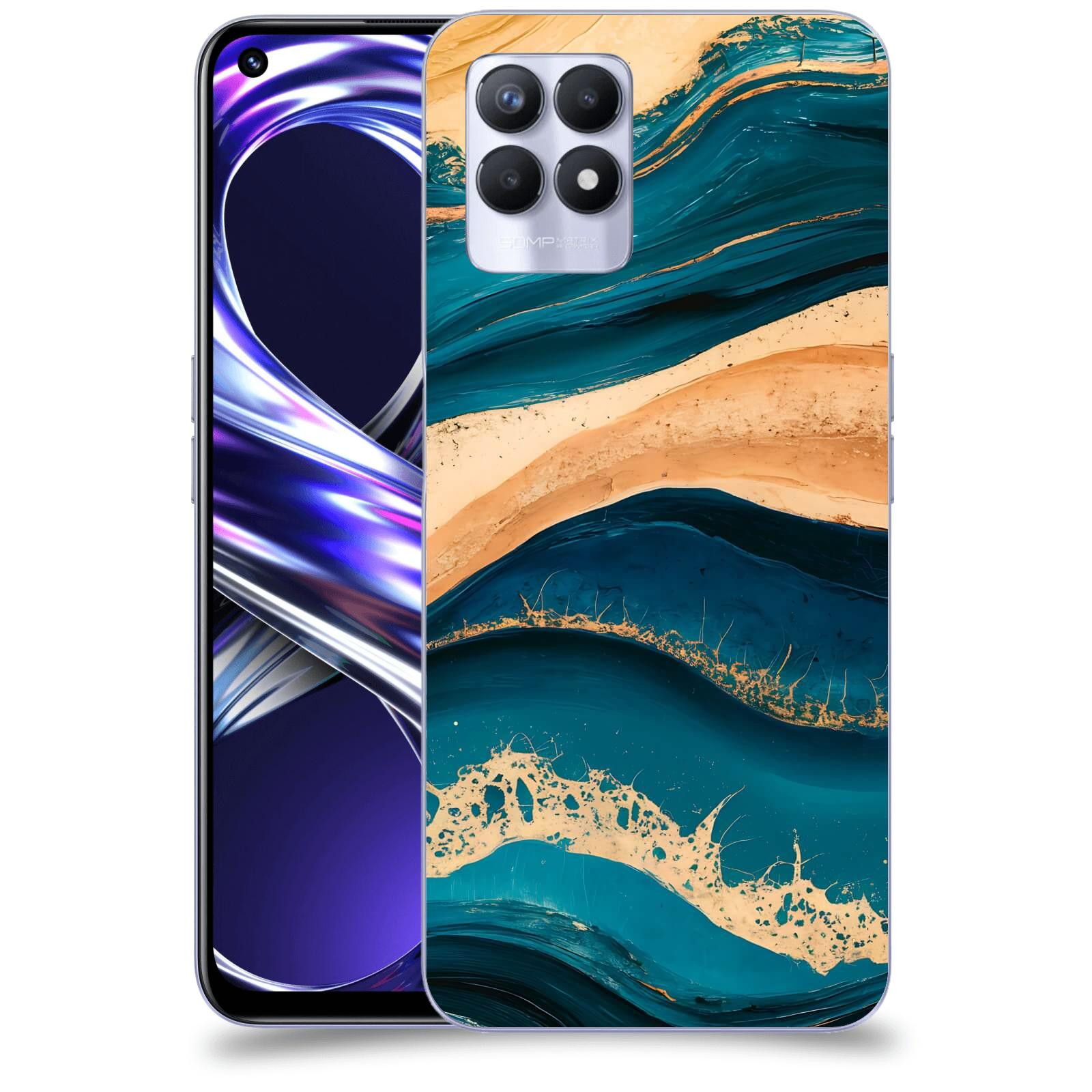 ACOVER Kryt na mobil Realme 8i - Energie a Plynutí