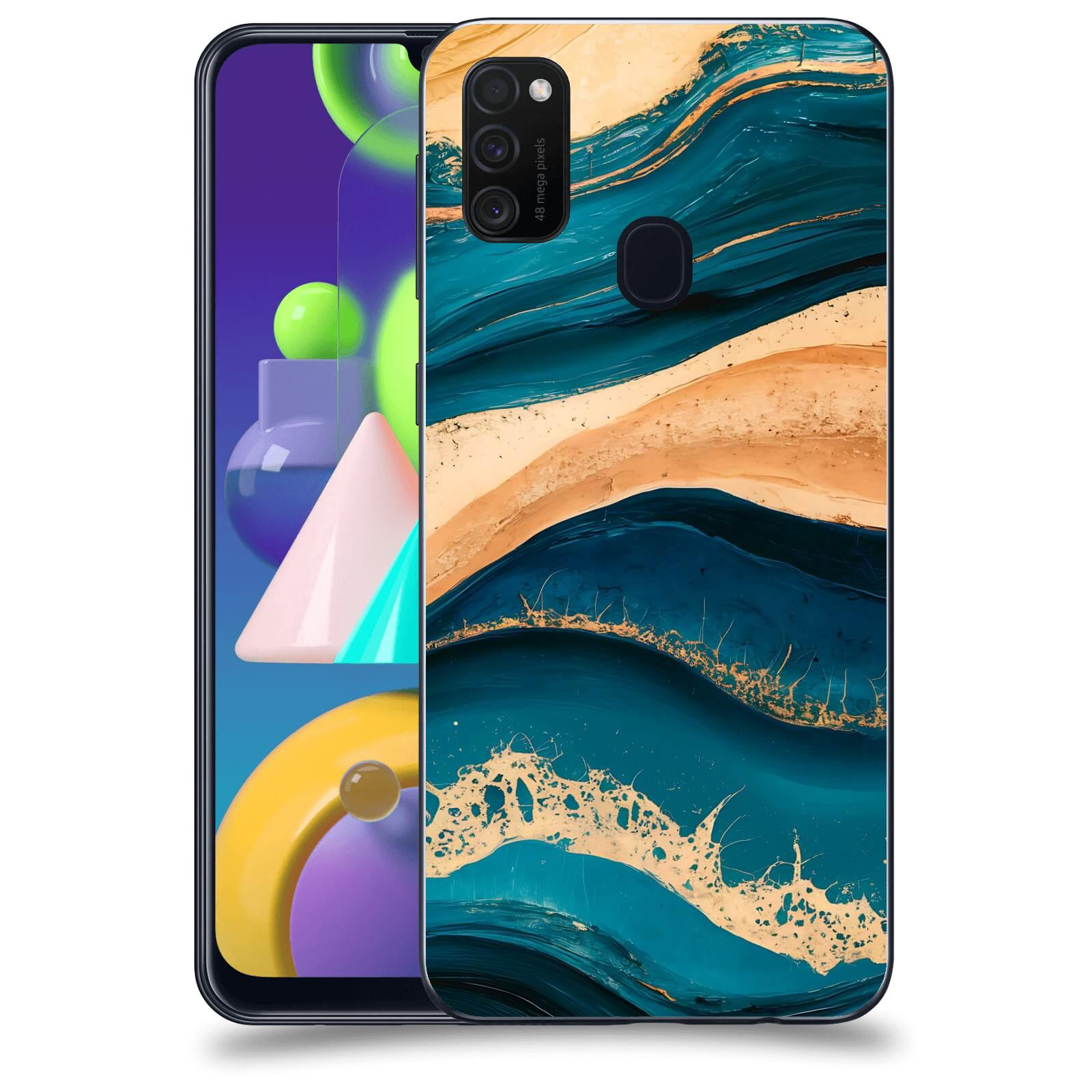ACOVER Kryt na mobil Samsung Galaxy M21 M215F - Energie a Plynutí