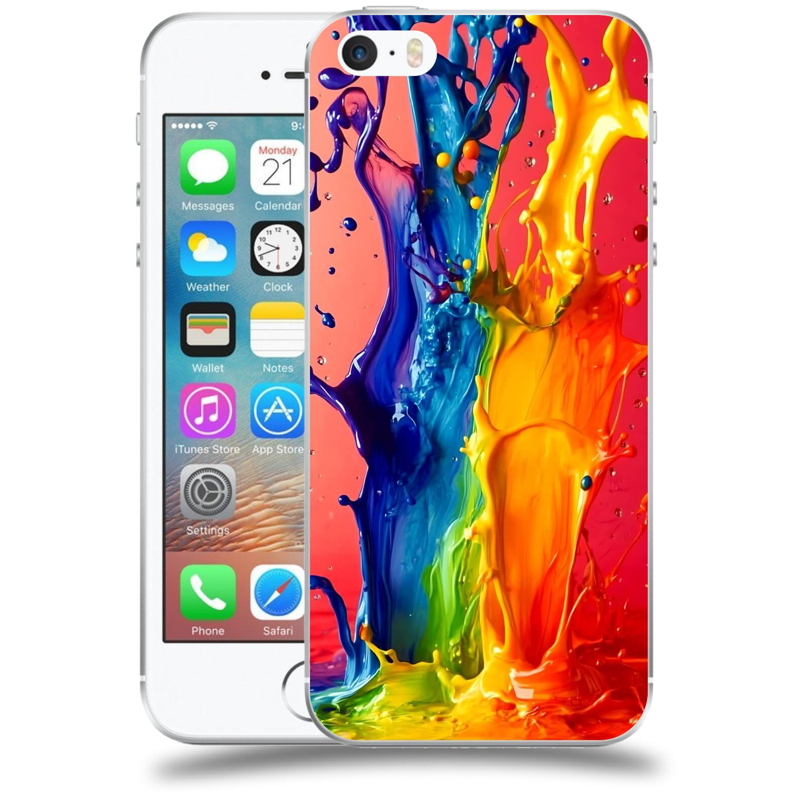 ACOVER Kryt na mobil Apple iPhone 5/5S/SE - Energie a Srážka