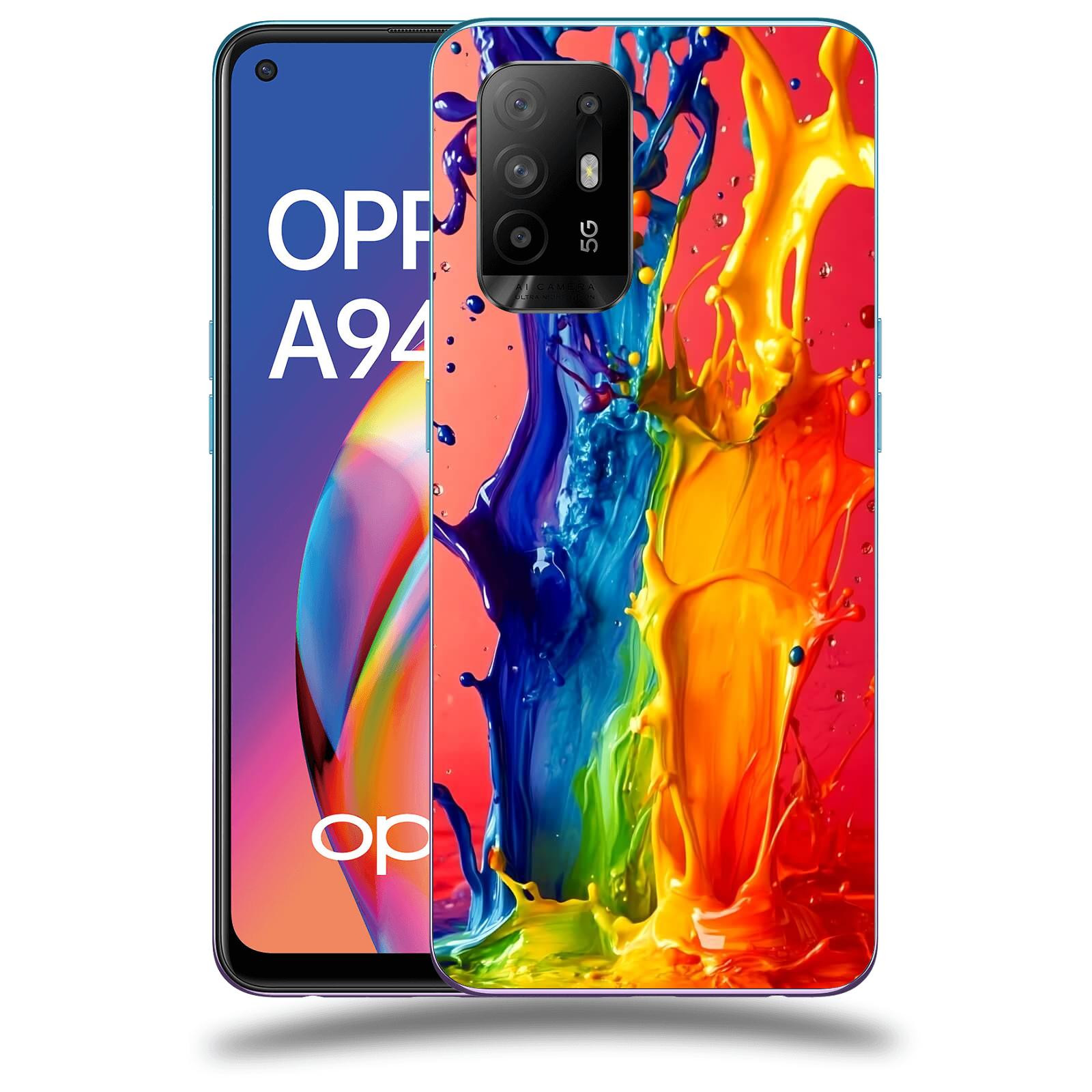 ACOVER Kryt na mobil OPPO A94 5G - Energie a Srážka