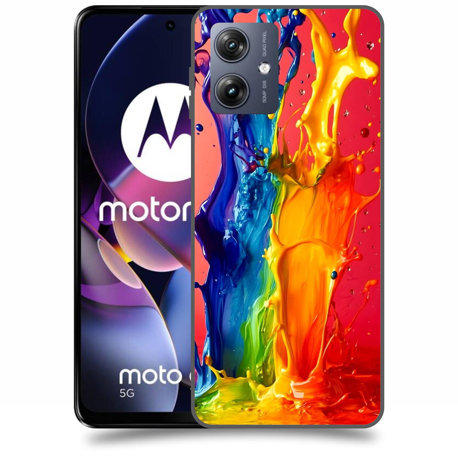 ACOVER Kryt na mobil Motorola Moto G54 5G - Energie a Srážka