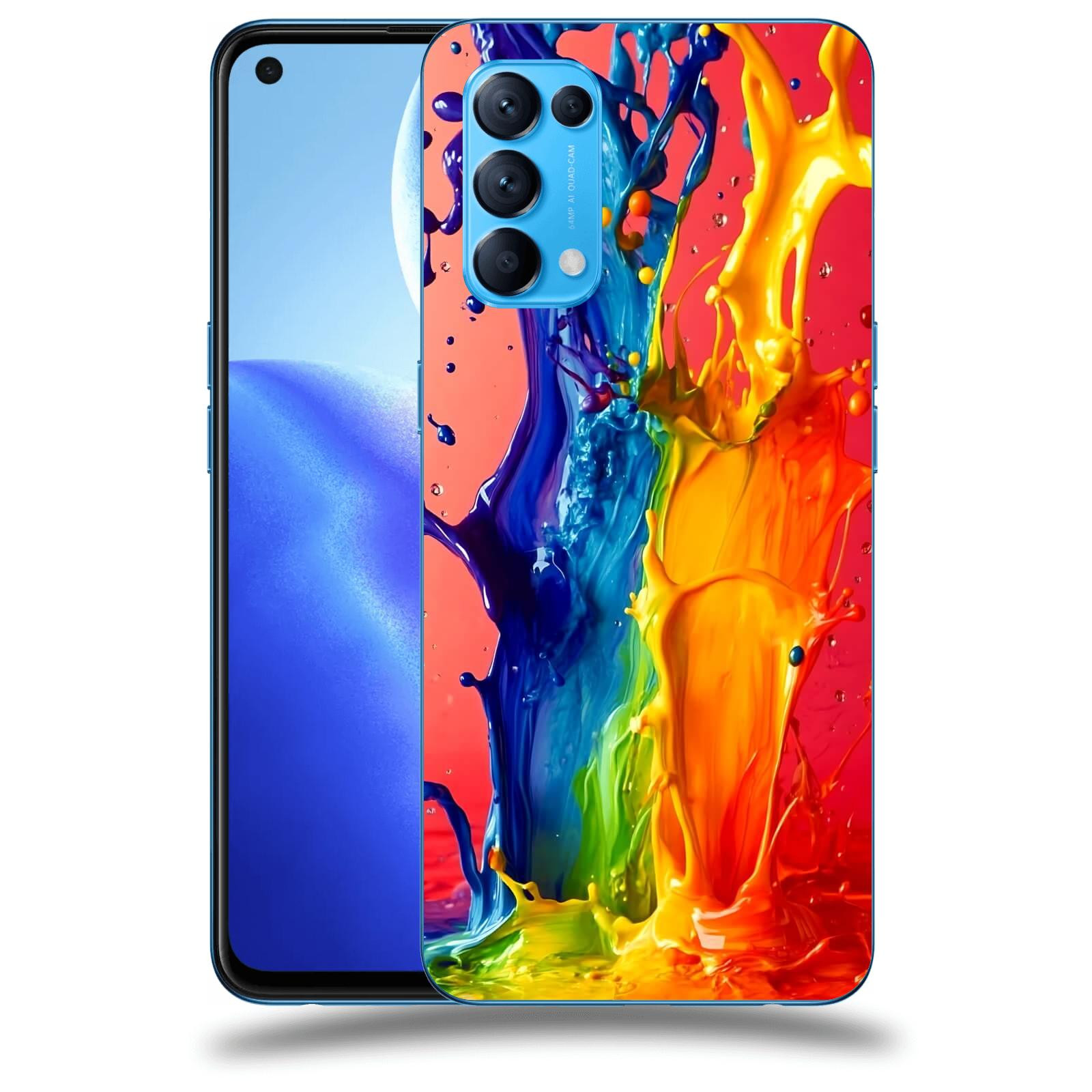ACOVER Kryt na mobil OPPO Reno 5 5G - Energie a Srážka