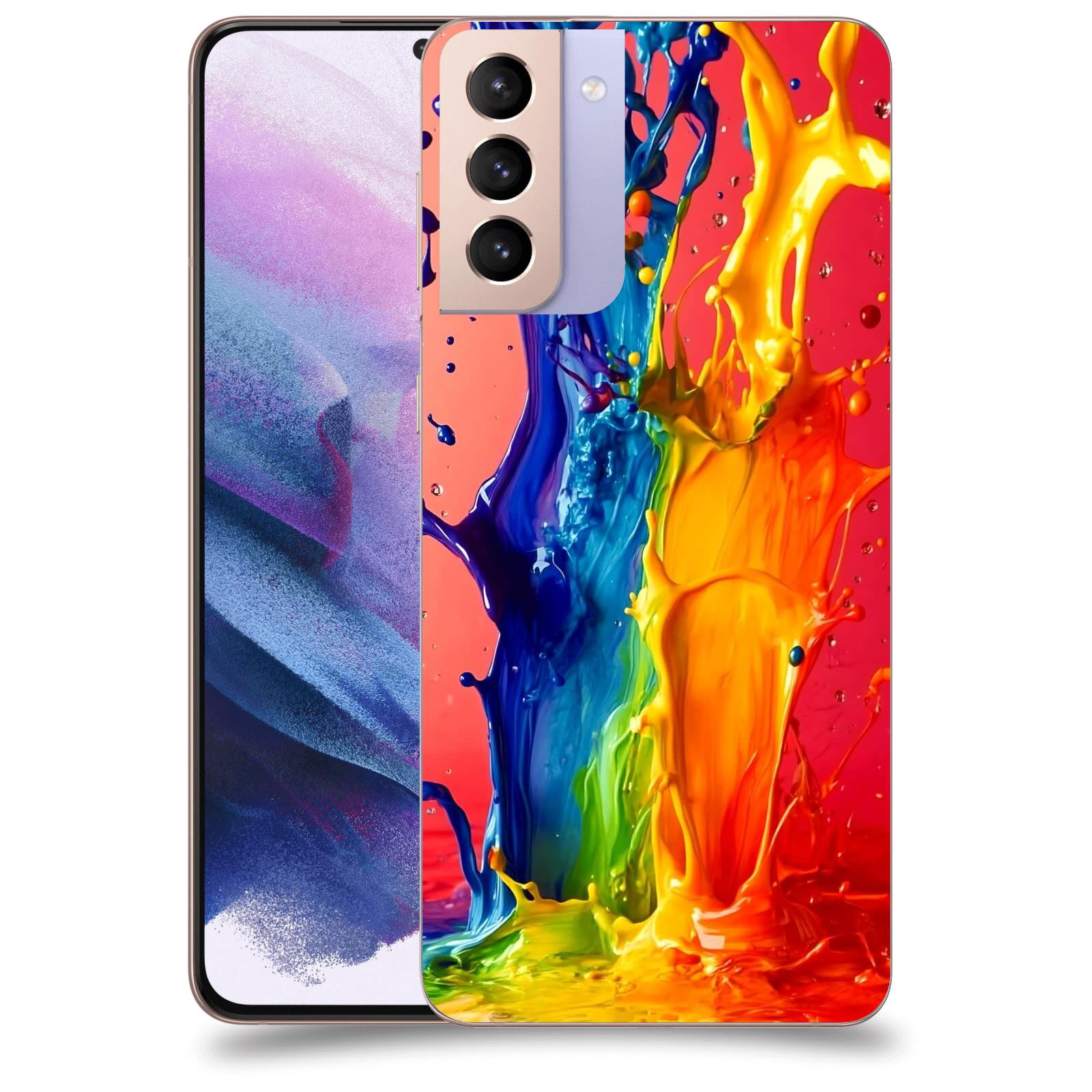 ACOVER Kryt na mobil Samsung Galaxy S21+ G996F - Energie a Srážka