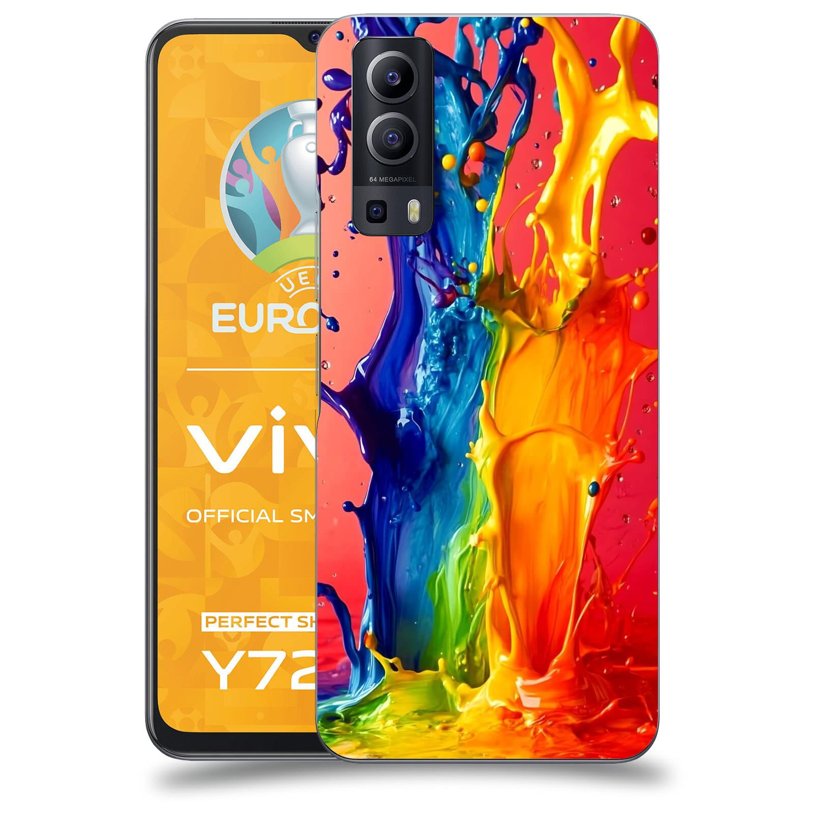ACOVER Kryt na mobil Vivo Y72 5G - Energie a Srážka