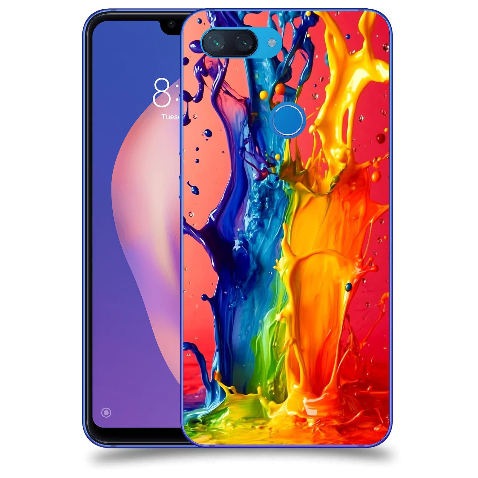 ACOVER Kryt na mobil Xiaomi Mi 8 Lite - Energie a Srážka