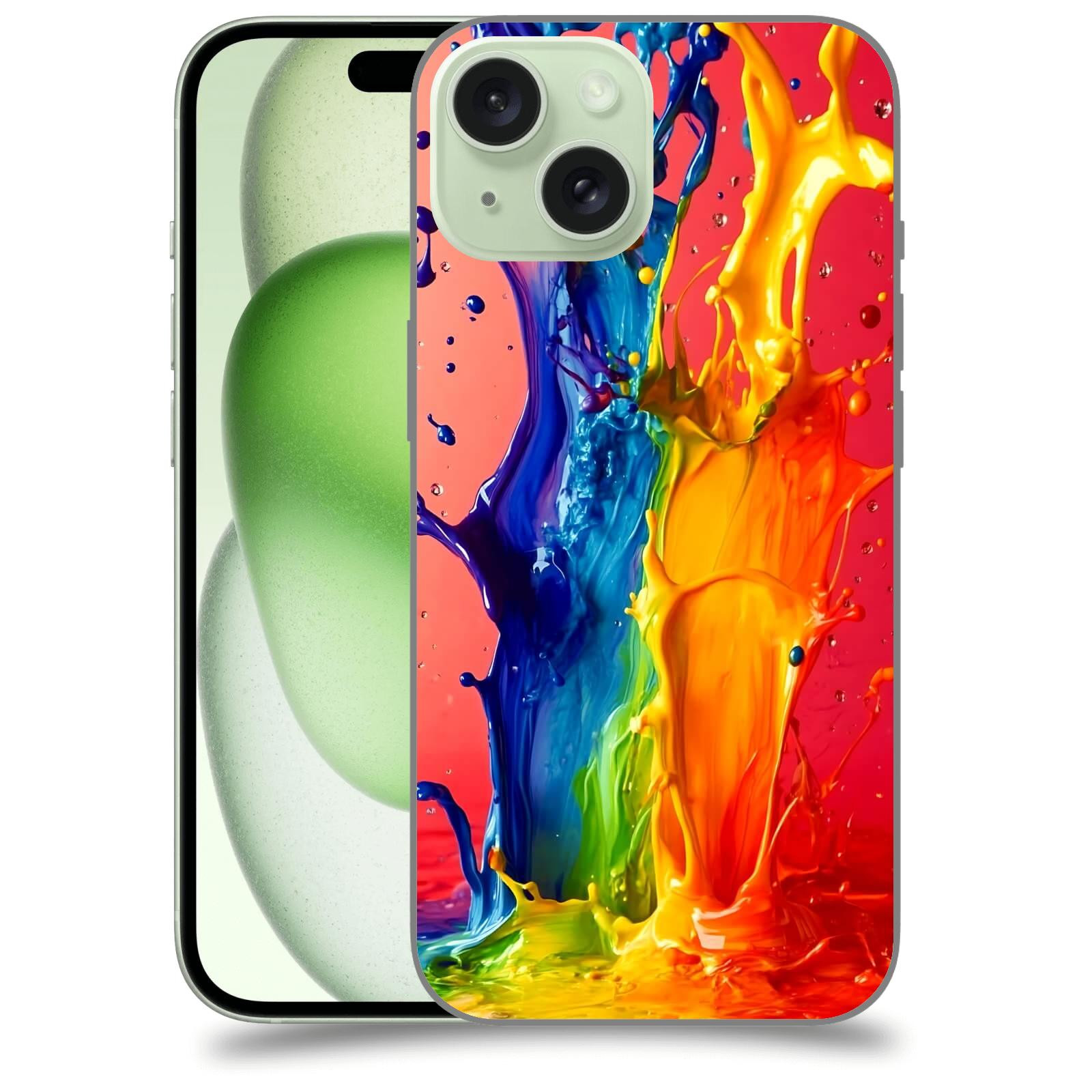 ACOVER Kryt na mobil Apple iPhone 15 - Energie a Srážka