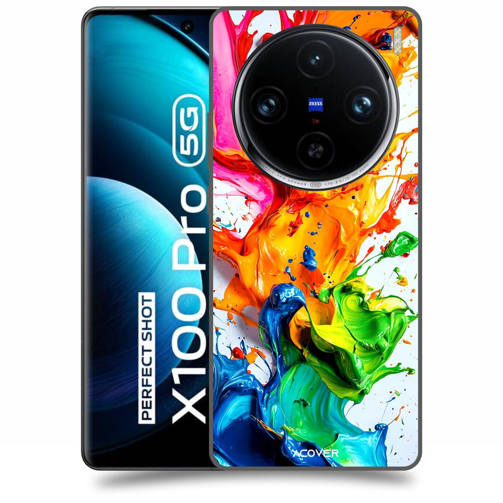 ACOVER Kryt na mobil Vivo X100 Pro - Exploze a Dynamika