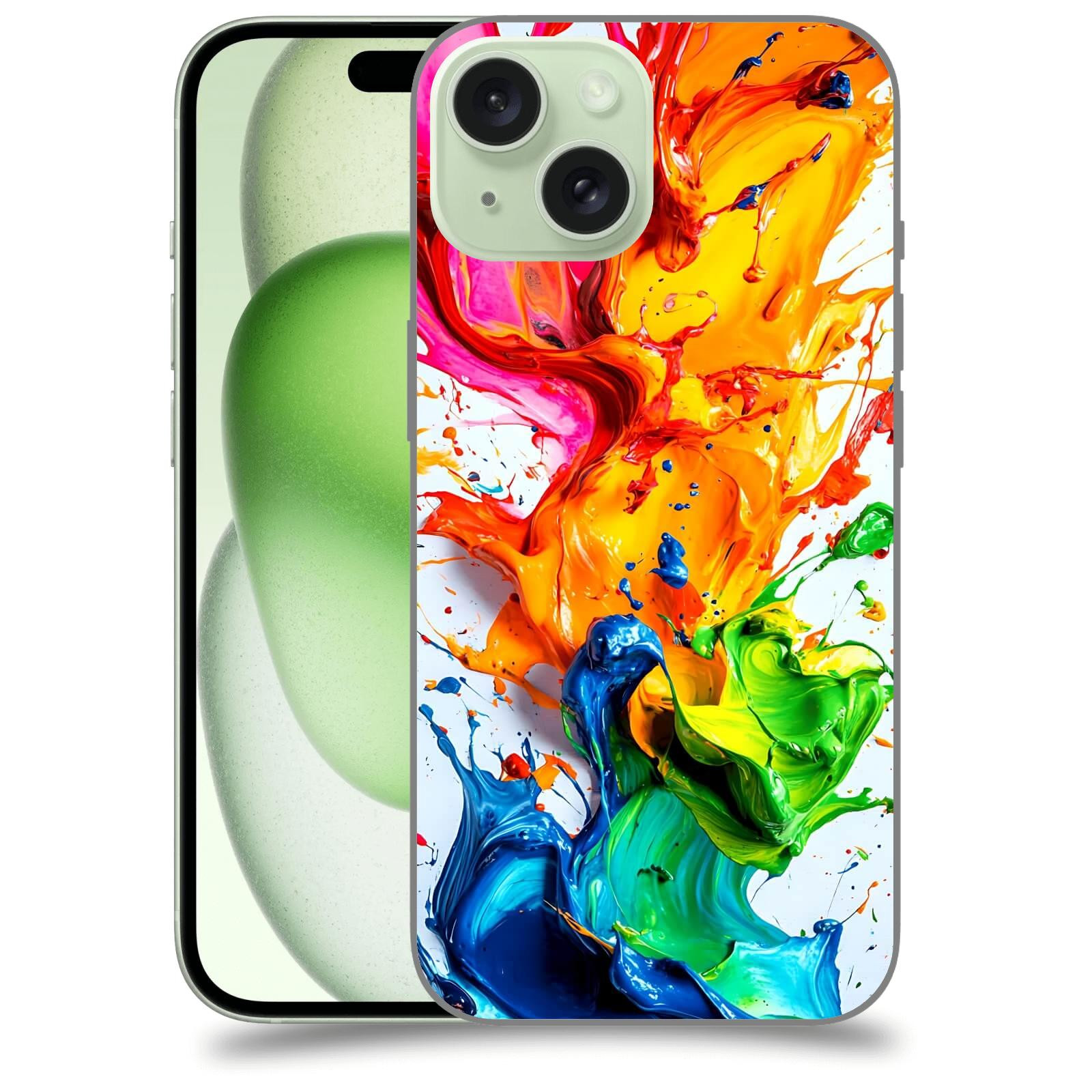 ACOVER Kryt na mobil Apple iPhone 15 - Exploze a Dynamika