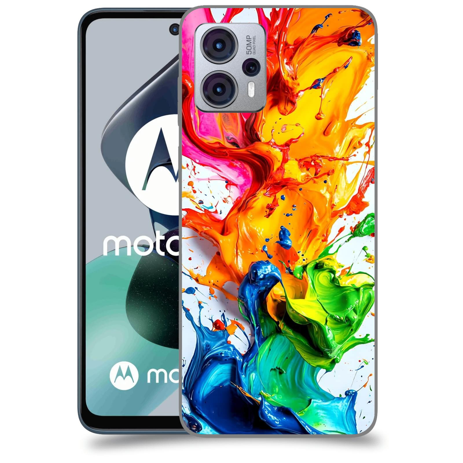 ACOVER Kryt na mobil Motorola Moto G23 - Exploze a Dynamika